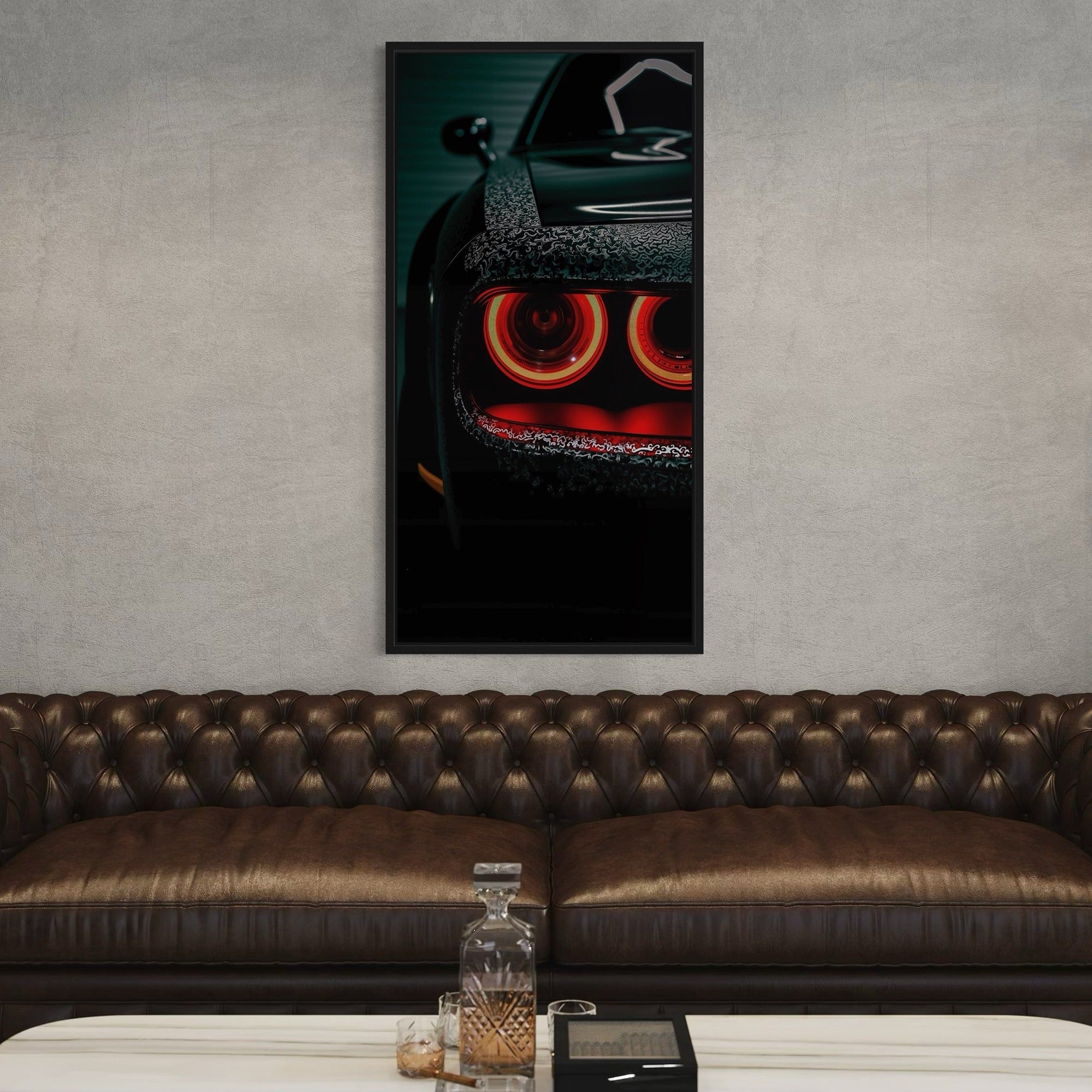 Dodge Challenger – Hellcat Vision Canvas