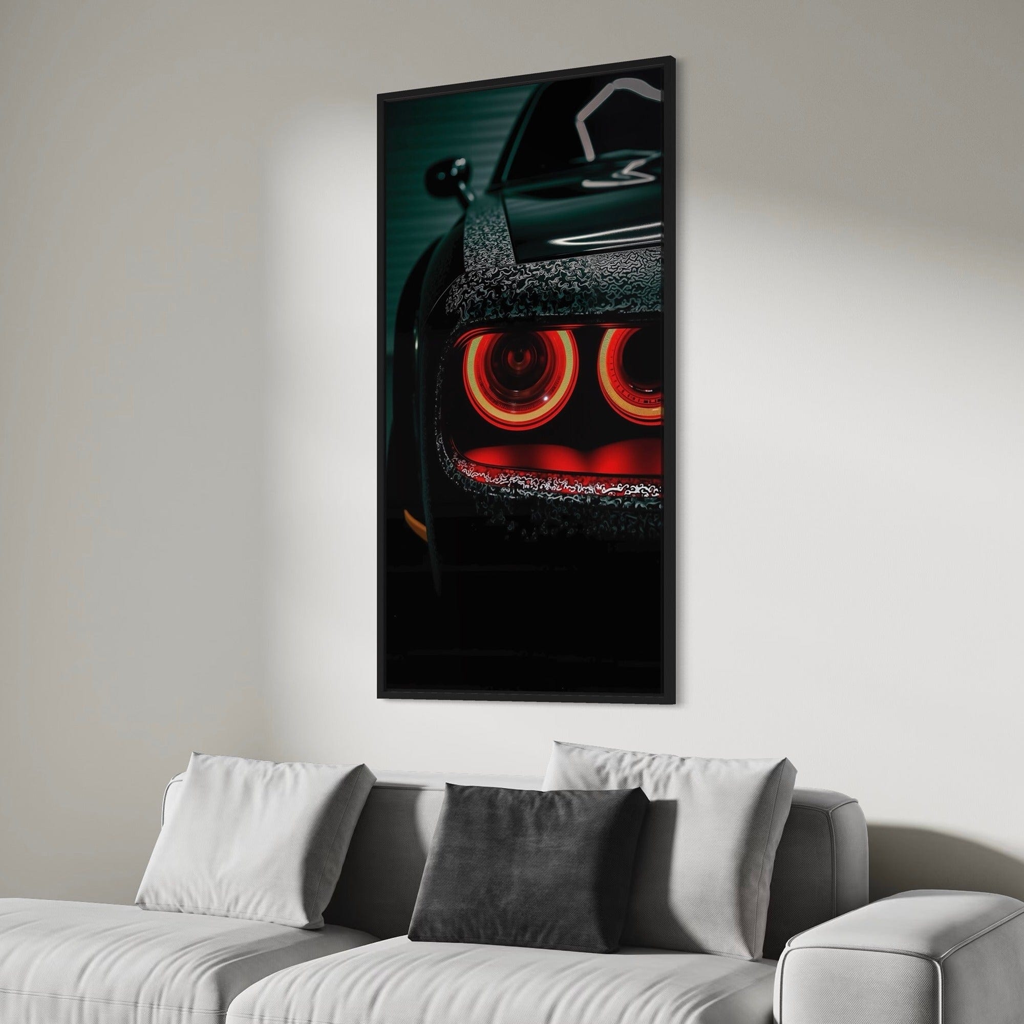 Dodge Challenger – Hellcat Vision Canvas