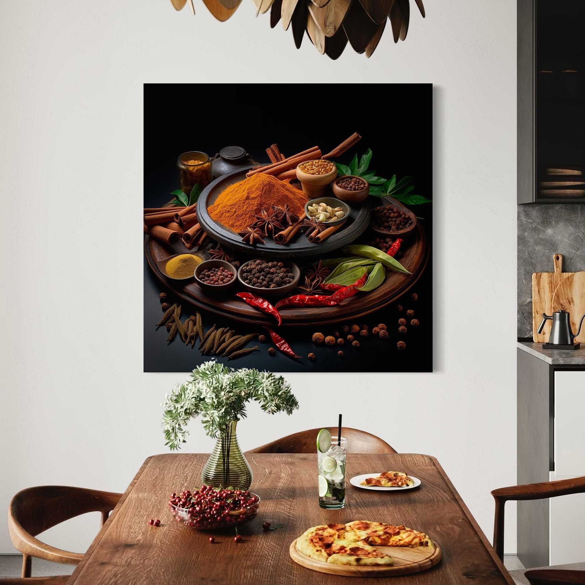food photography canvas