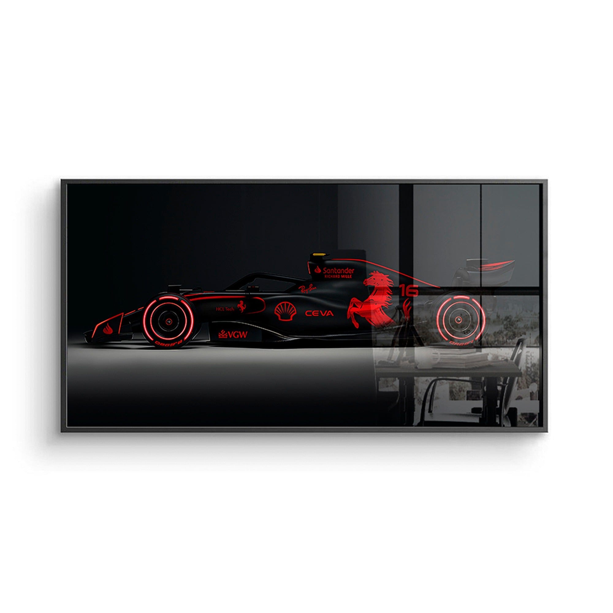 F1 Side View - Wall Art Print