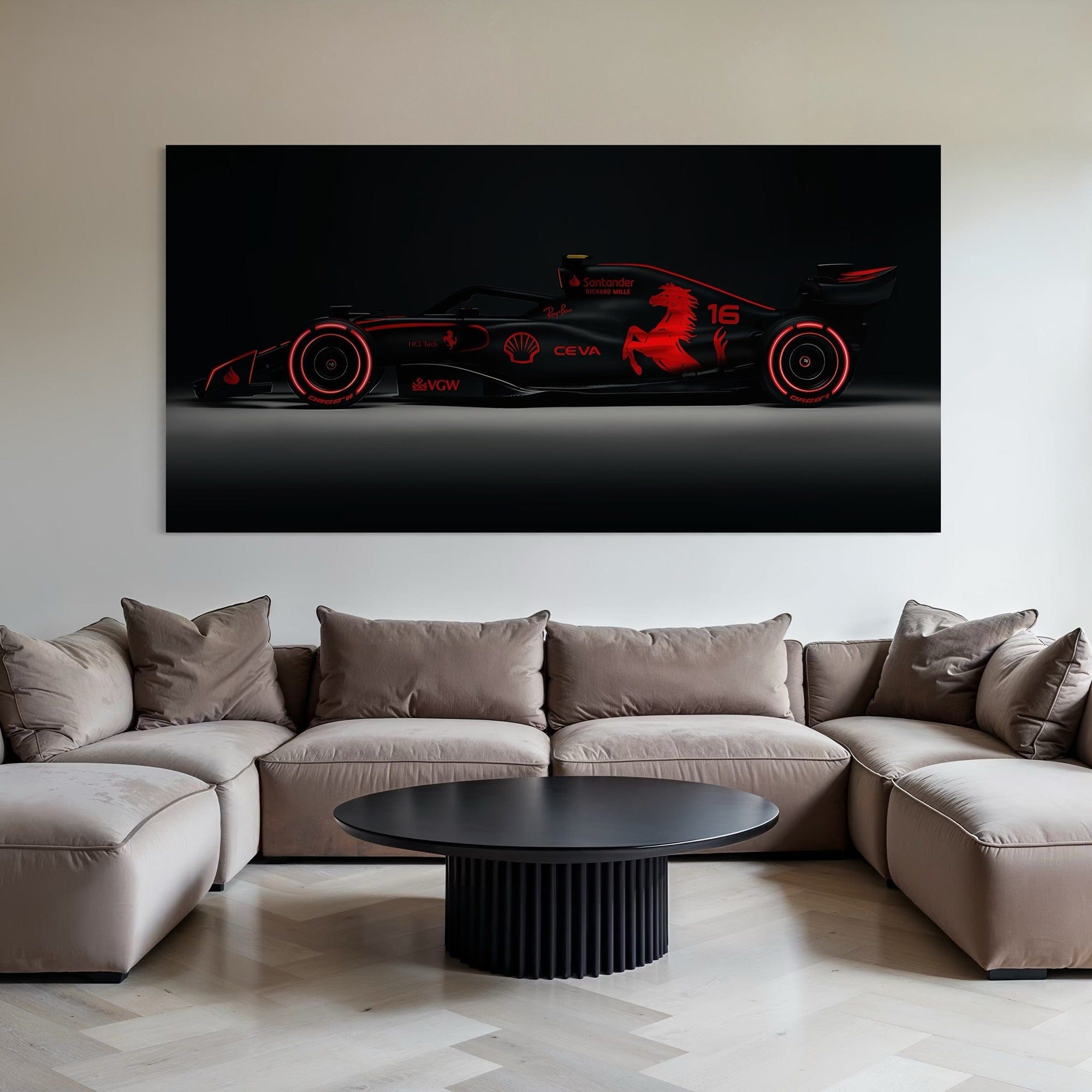 F1 Side View - Wall Art Print