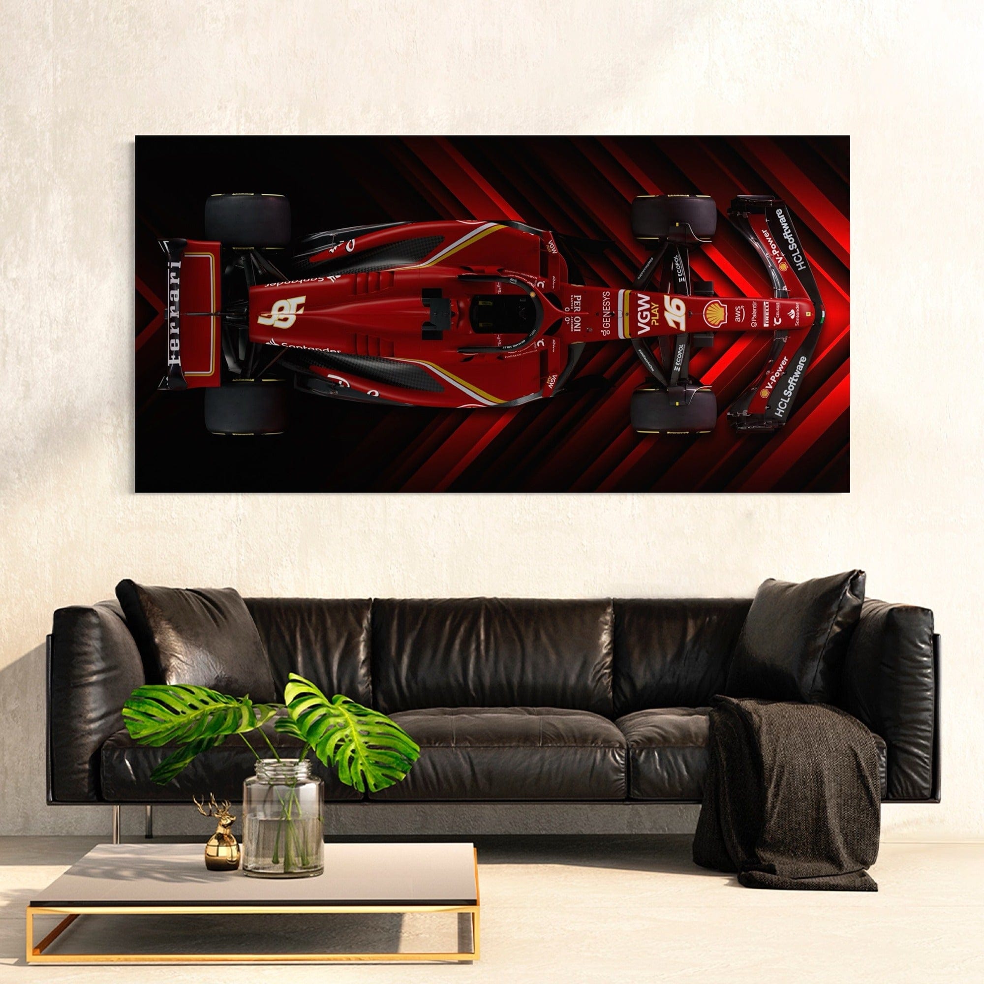 2024 F1 Scuderia Ferrari SF-24 - Wall Art Print