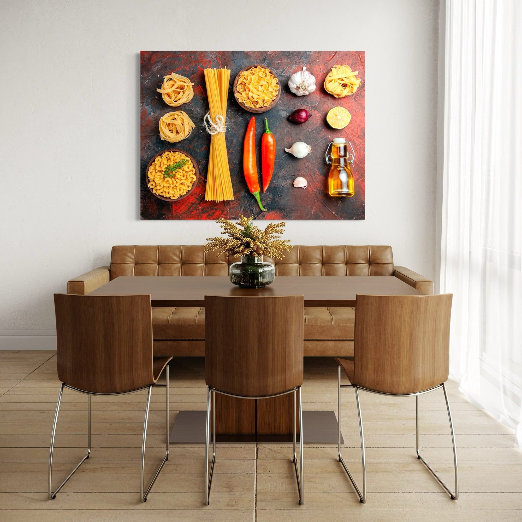 Cozy kitchen wall decor Mediterranean pantry art