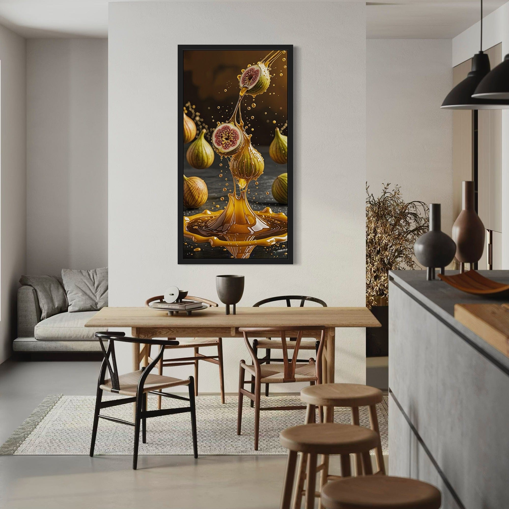 Canvas4Walls brand premium fig honey canvas print