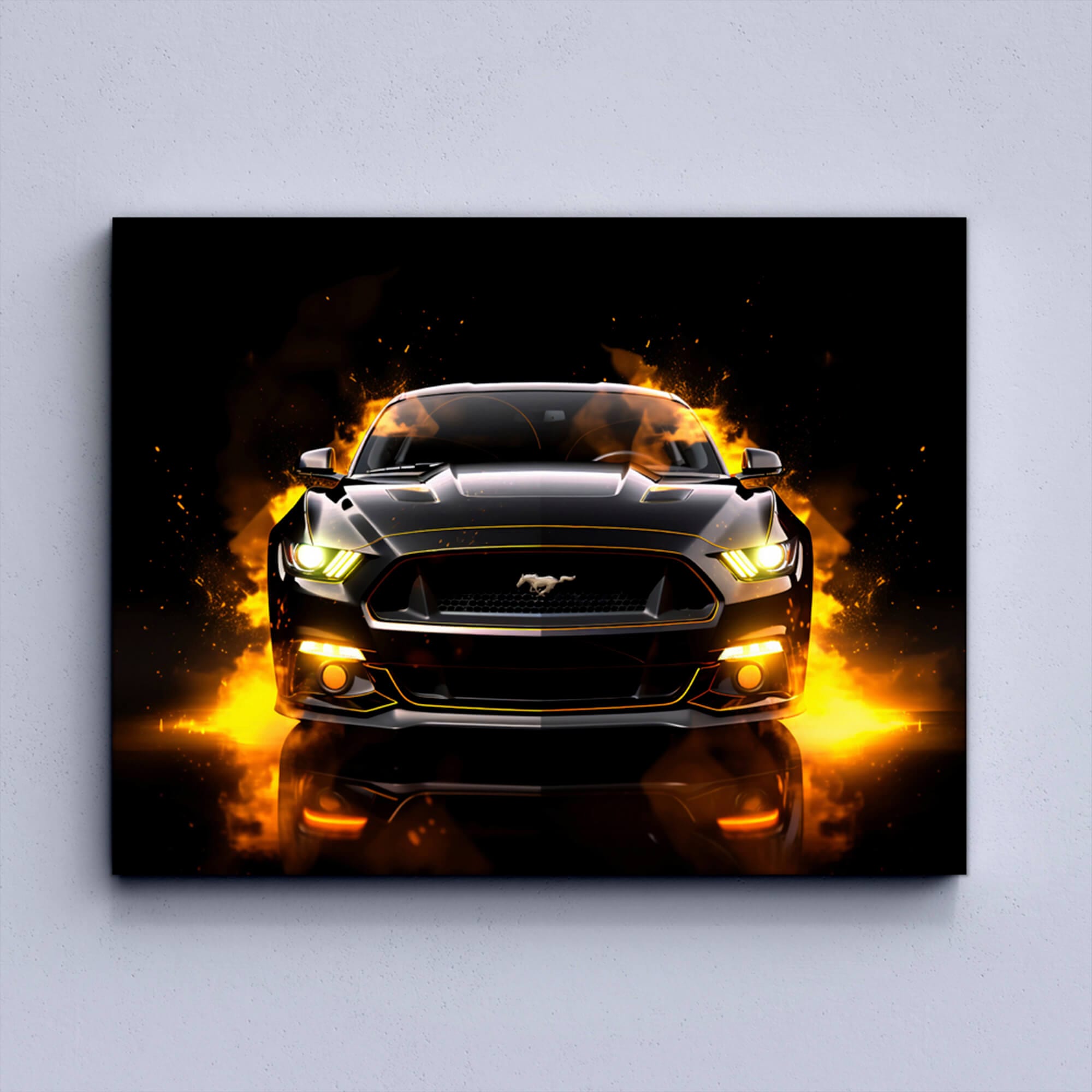 Art mural Ford Mustang GT