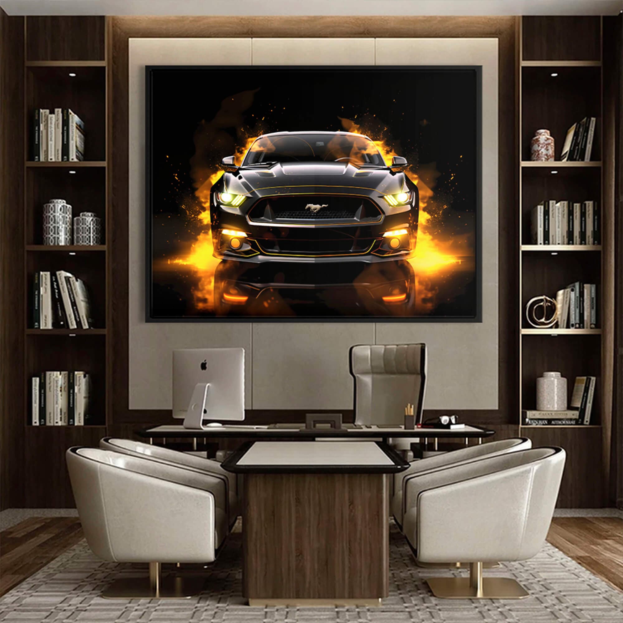 Ford Mustang GT Wall Art