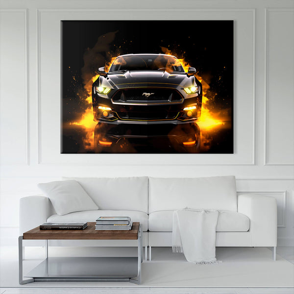 Ford Mustang GT Wandkunst