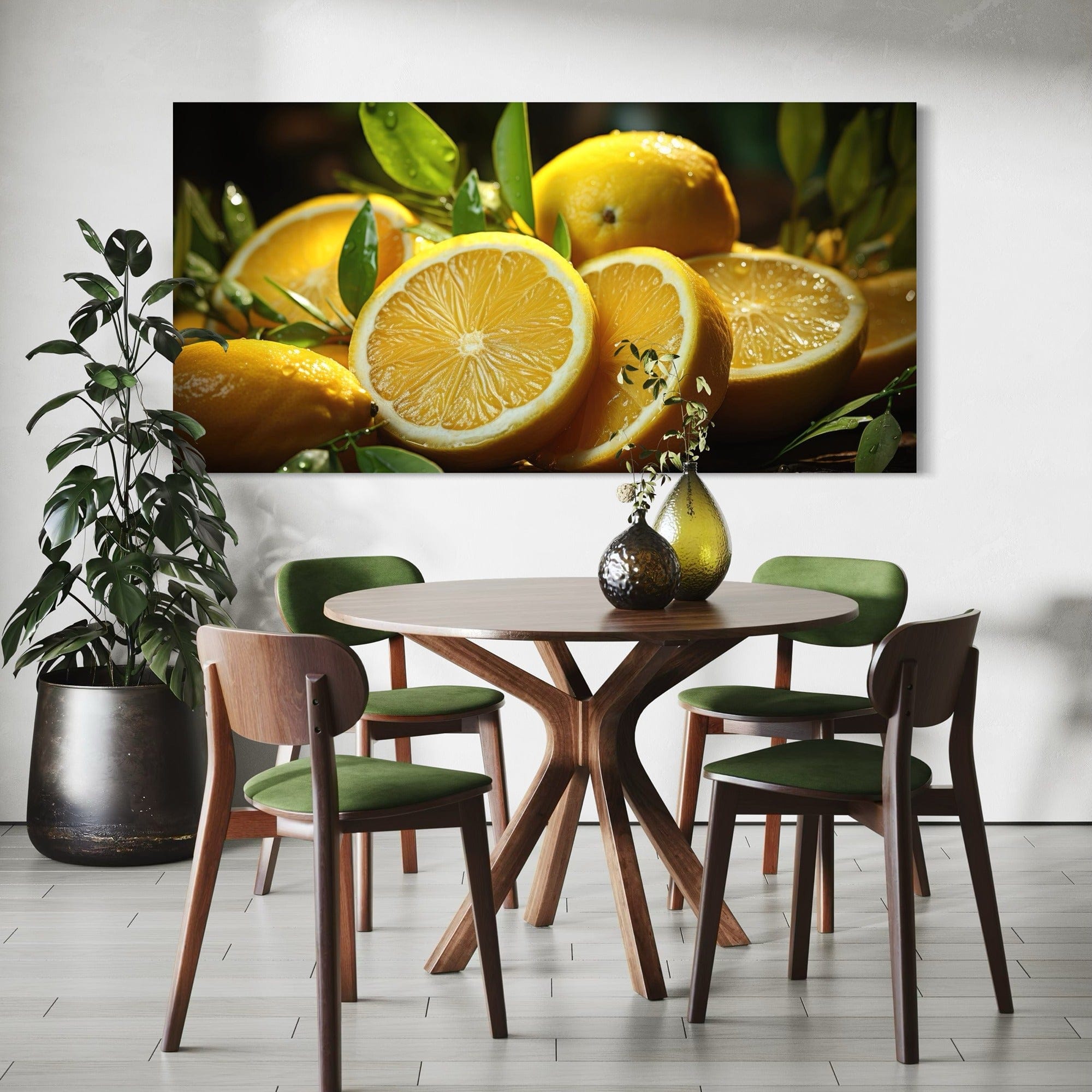 fresh lemons canvaы