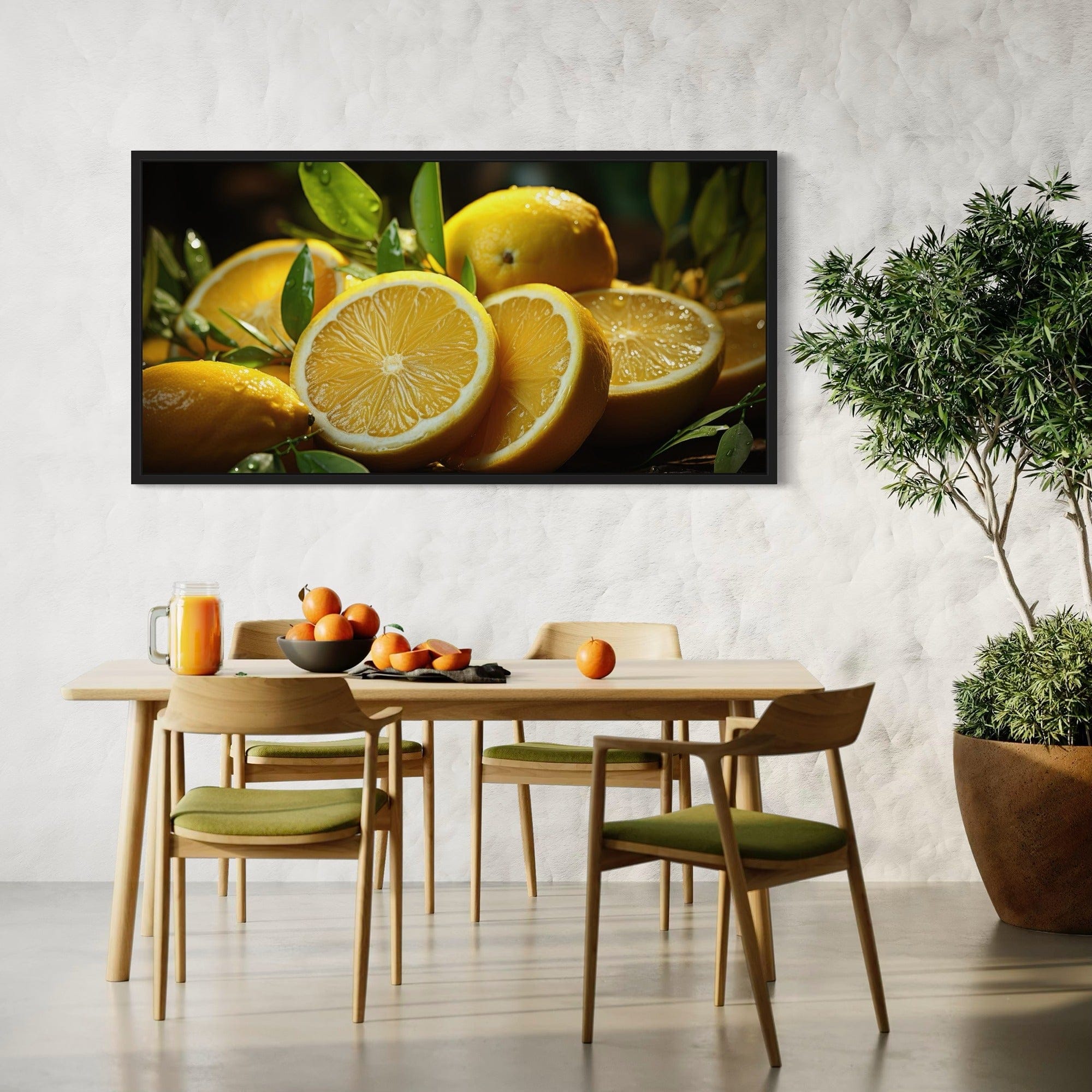 citrus still life print