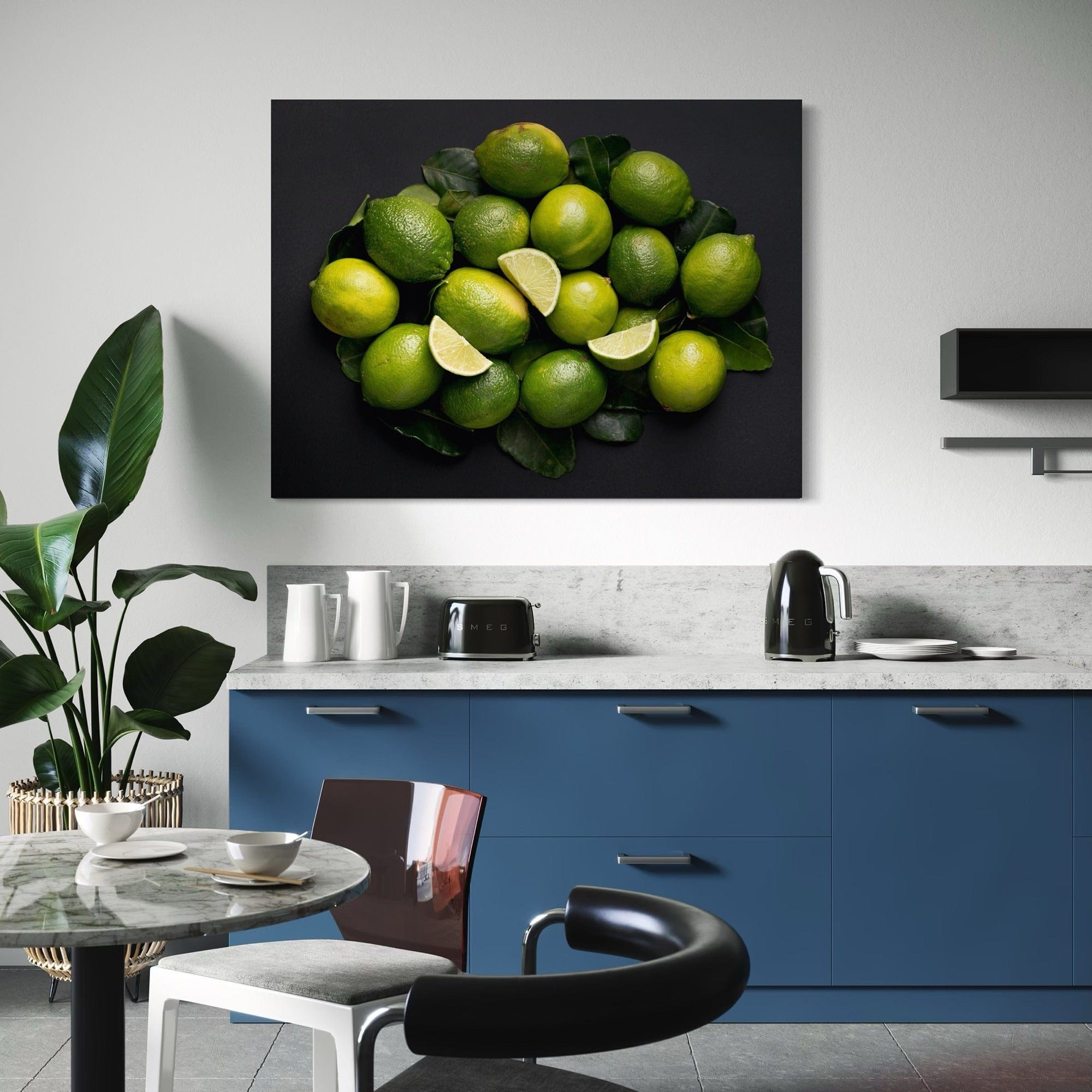 Refreshing citrus fruit canvas print