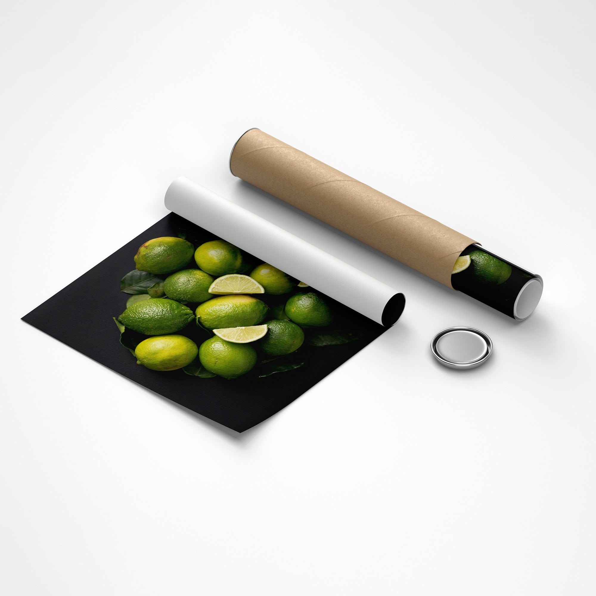 Mojito lime kitchen wall art poster