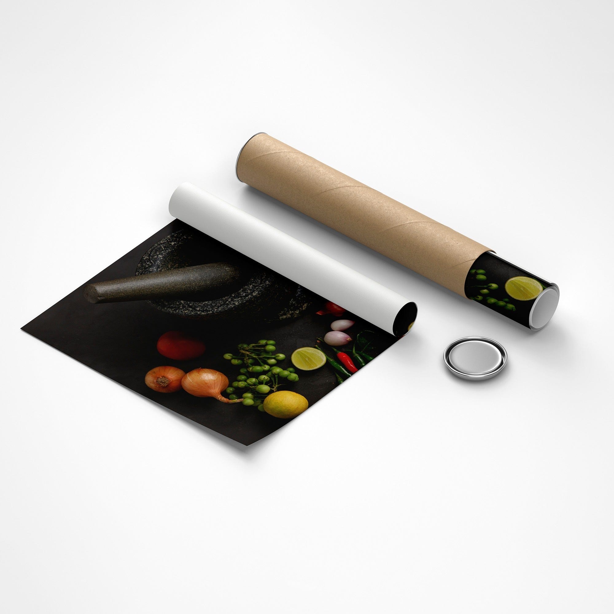 From Nature to Plate – Thai Ingredients Kitchen Canvas