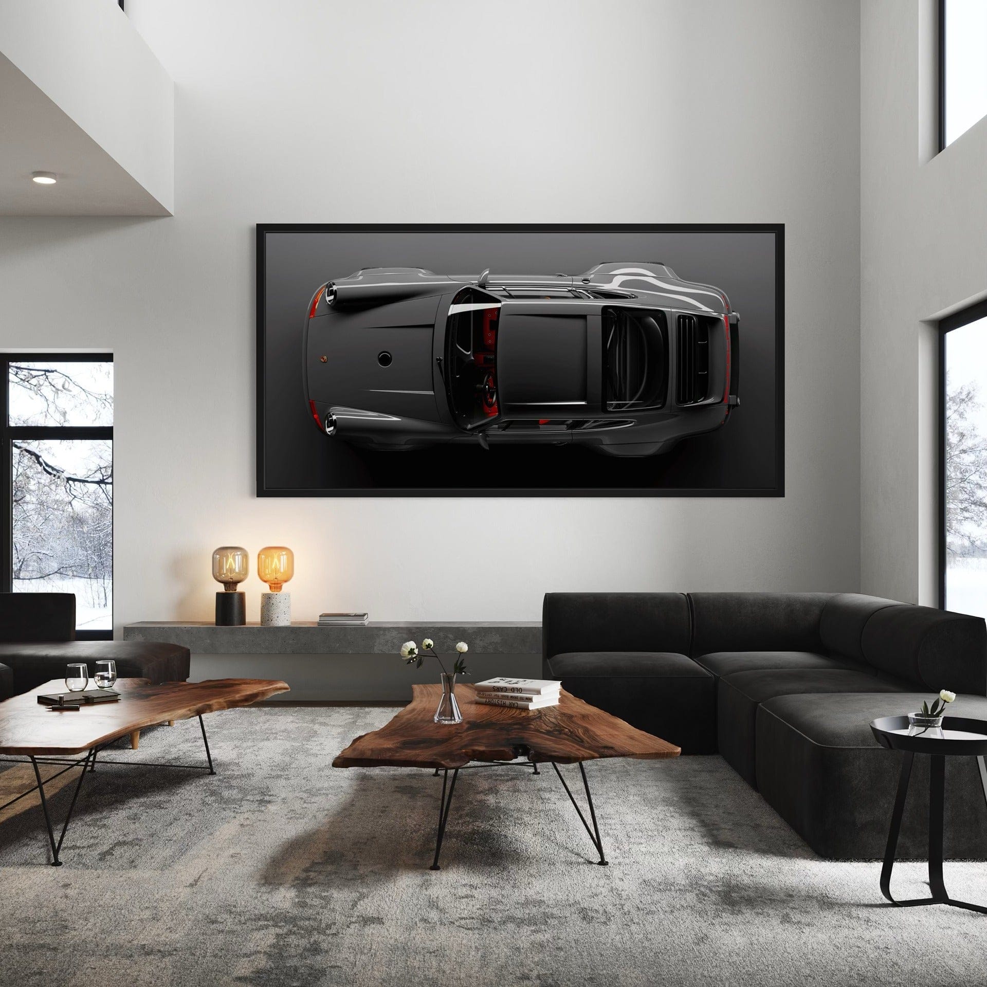 Design studio wall art Porsche 911 canvas