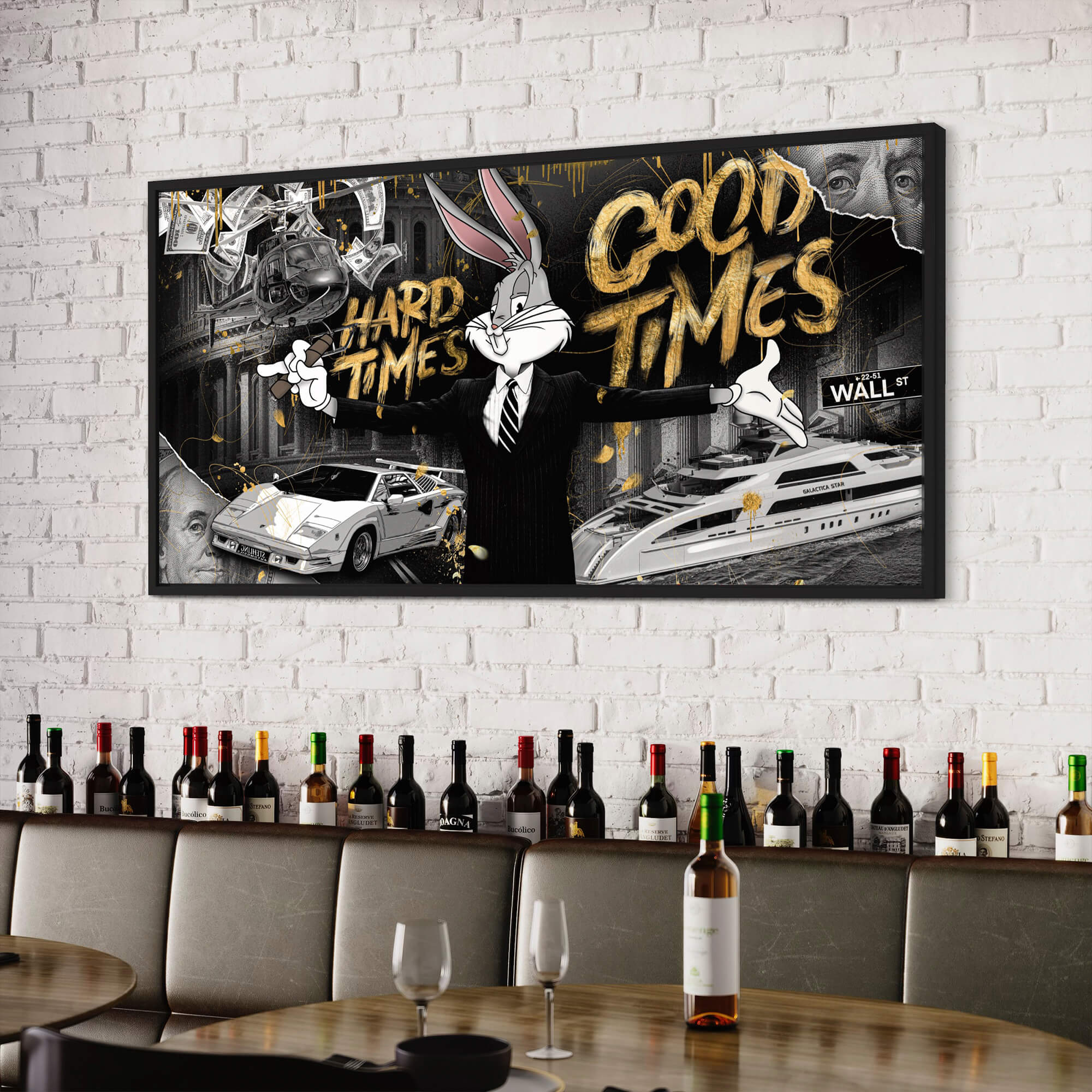 Hard Times - Good Times Canvas Print