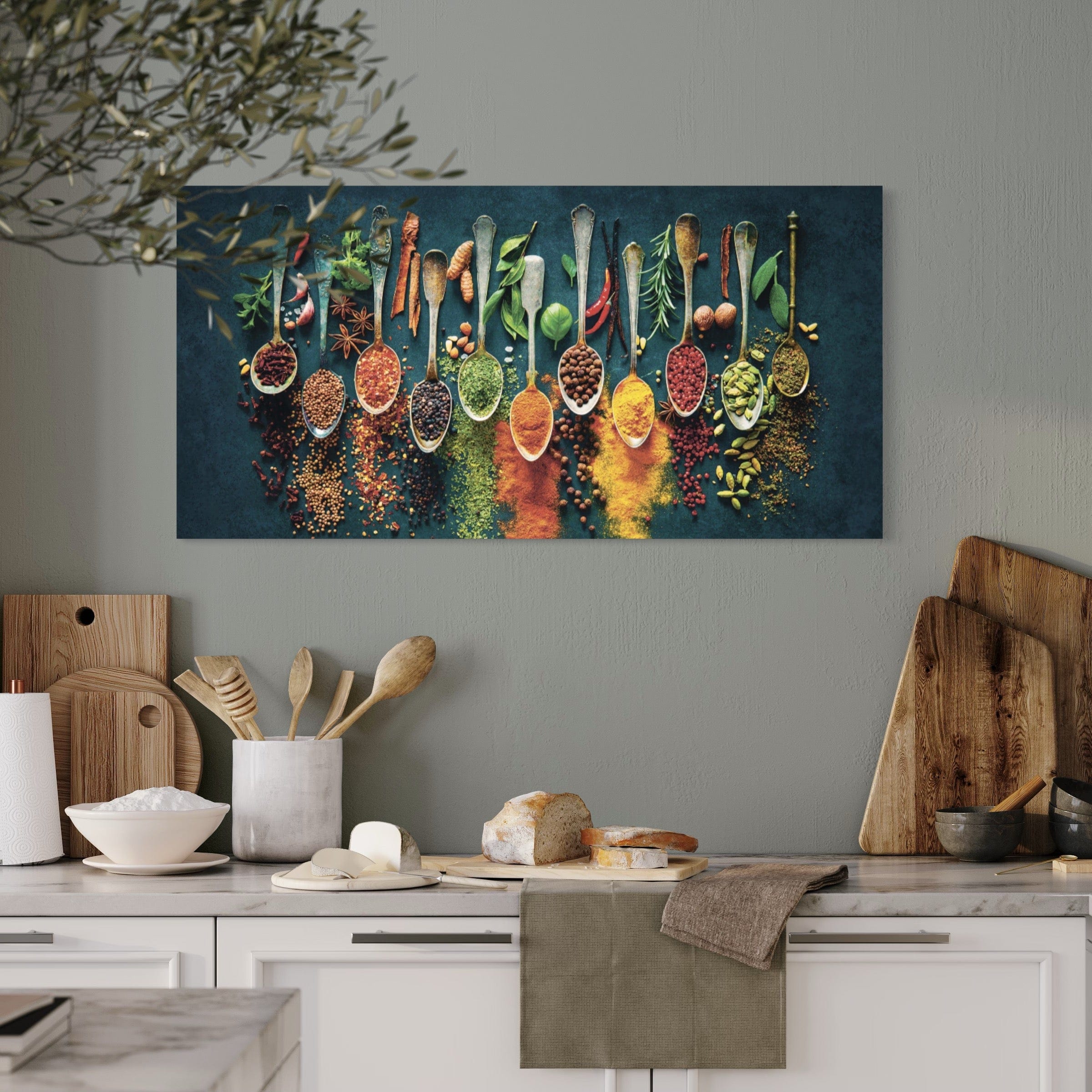 Harmony of Spices Canvas