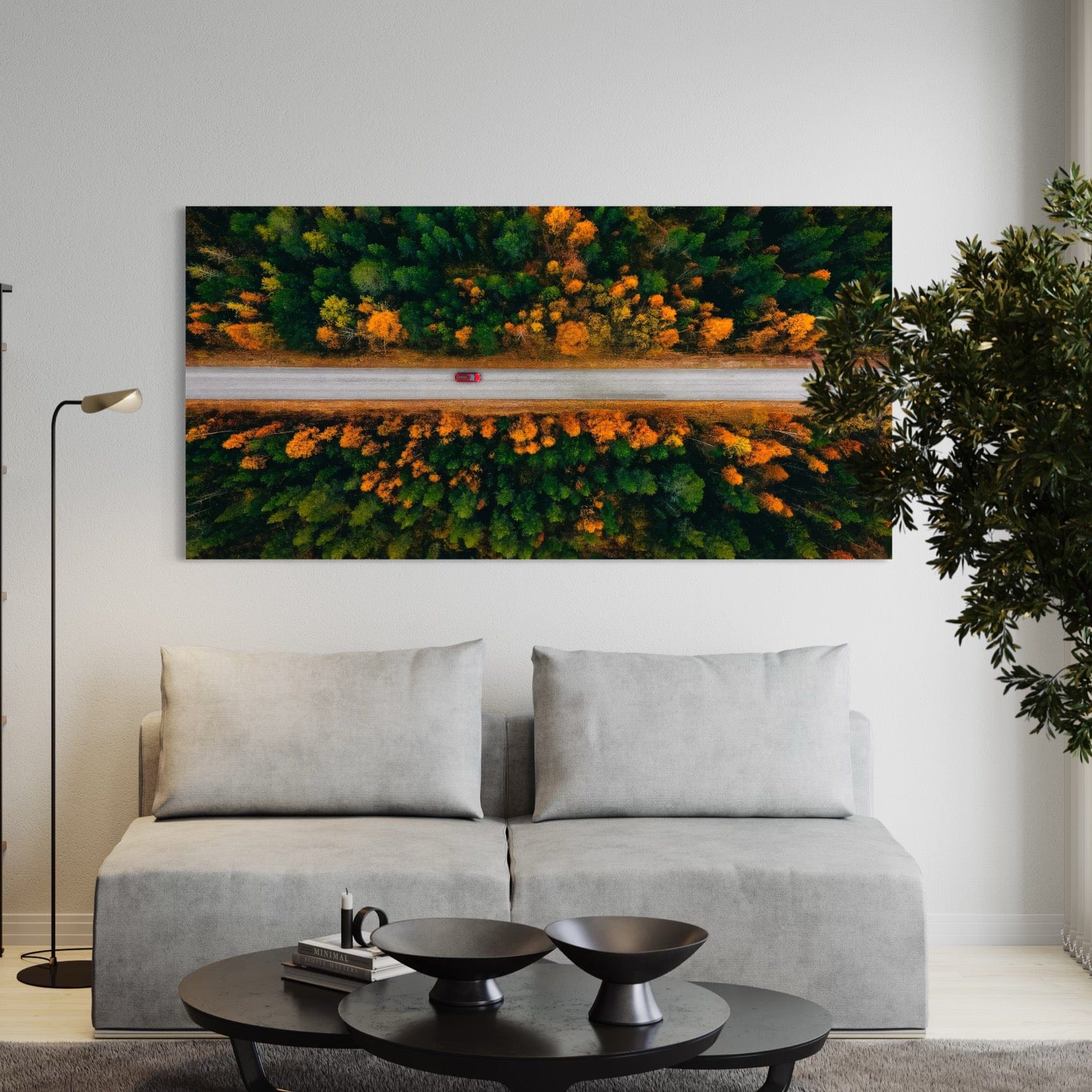 Harvest Drive Canvas Print