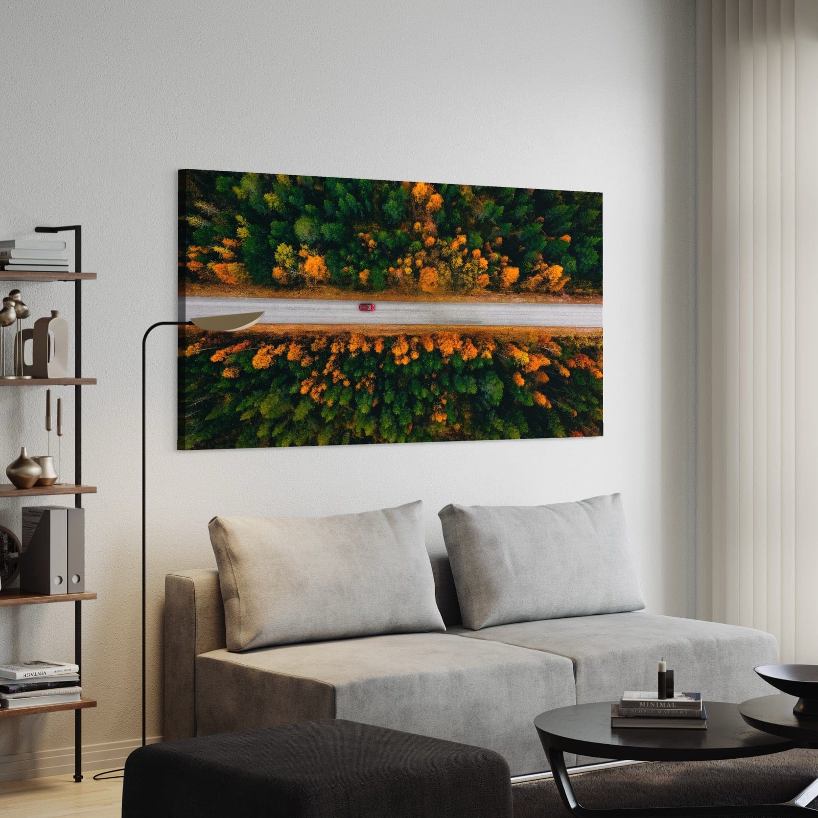 Harvest Drive Canvas Print