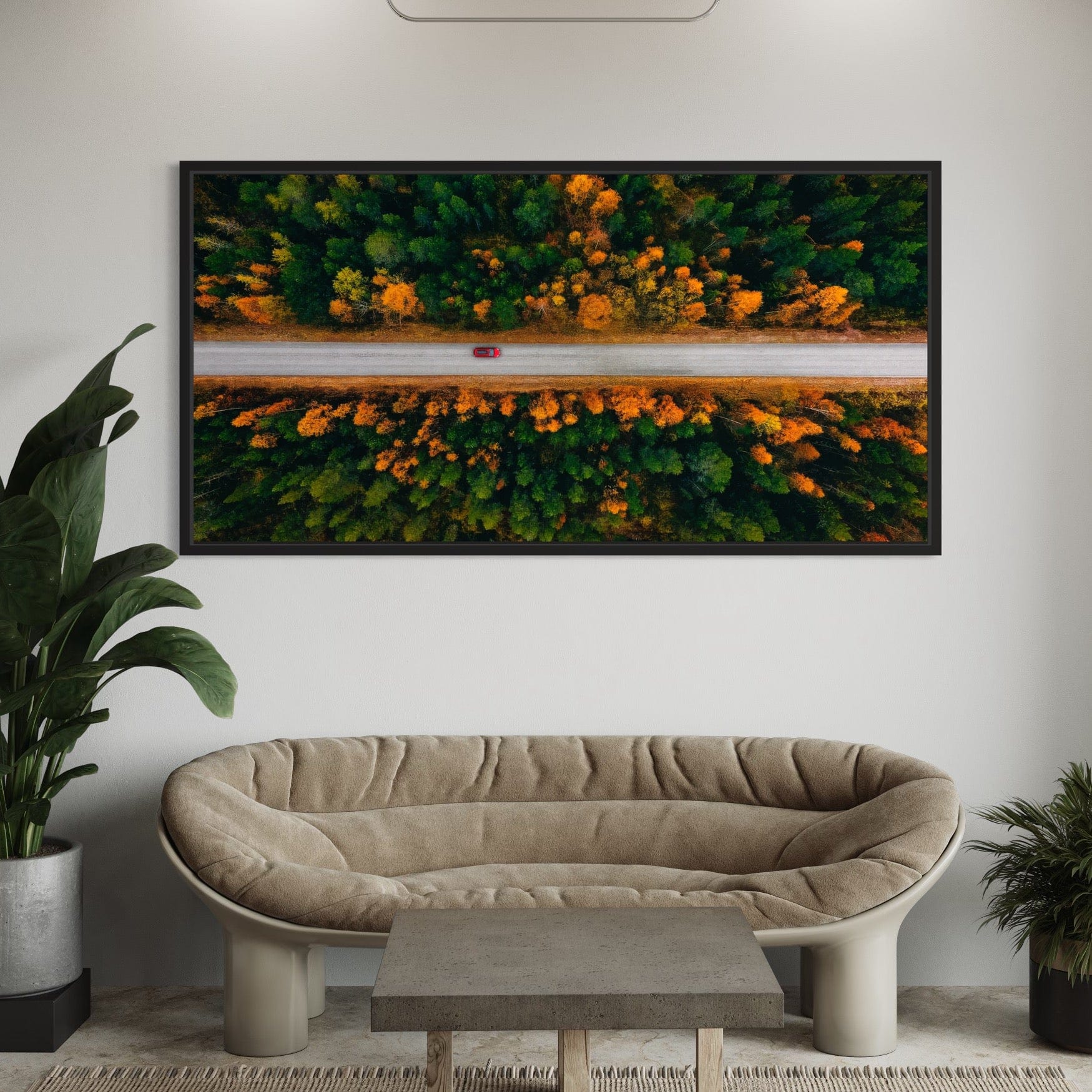 Harvest Drive Canvas Print