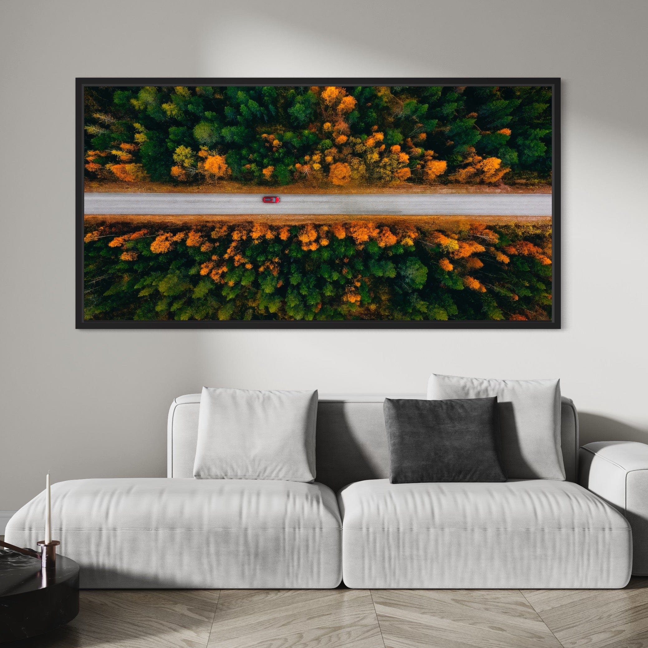 Harvest Drive Canvas Print