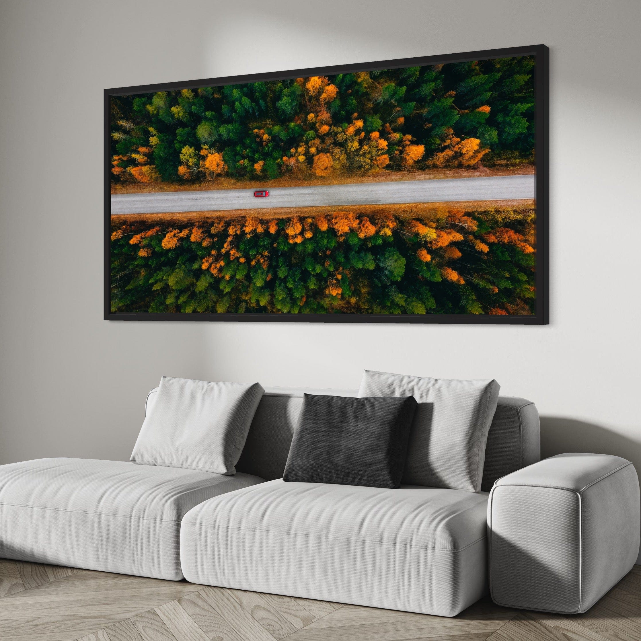 Harvest Drive Canvas Print