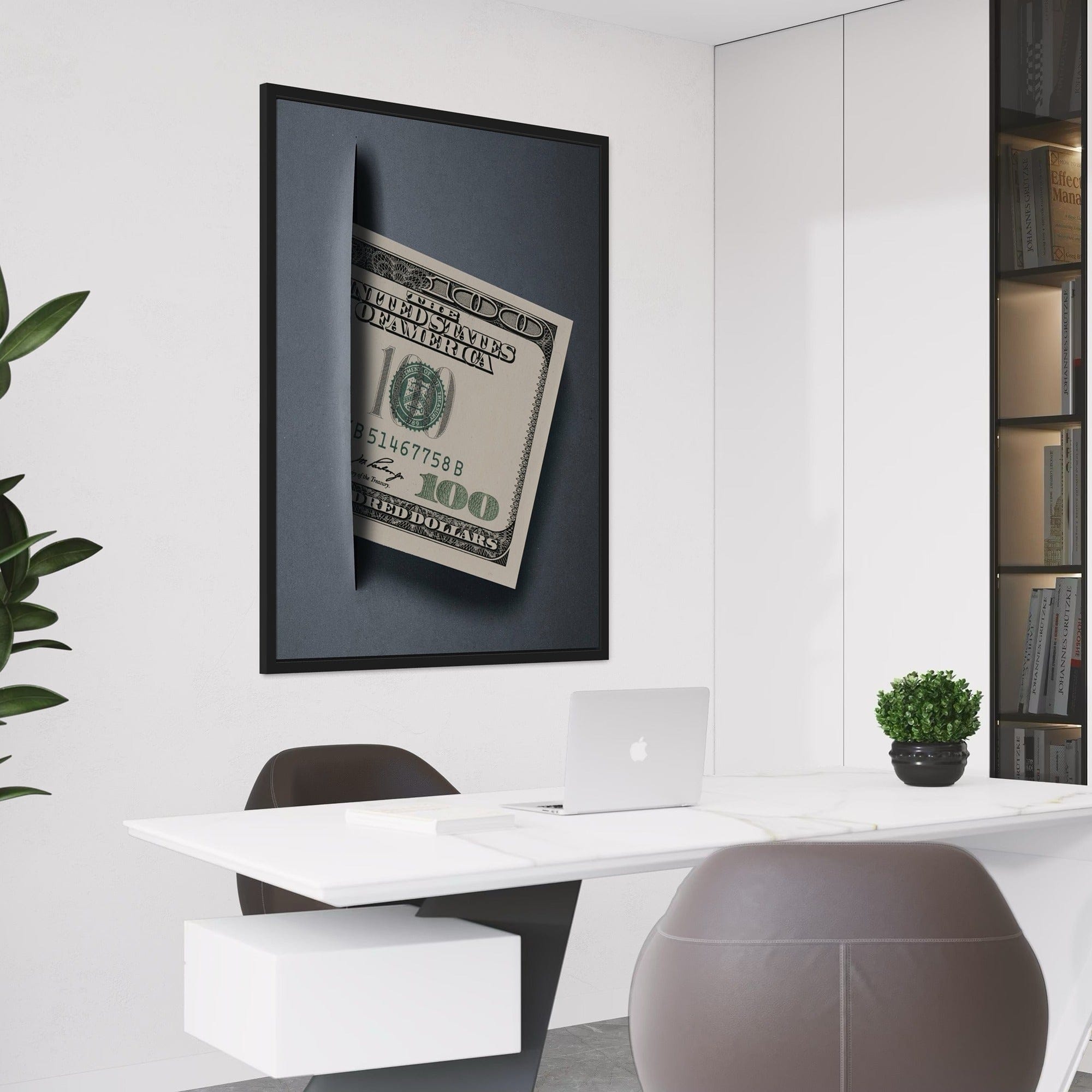 Canvas4Walls exclusive money inspired statement canvas artwork