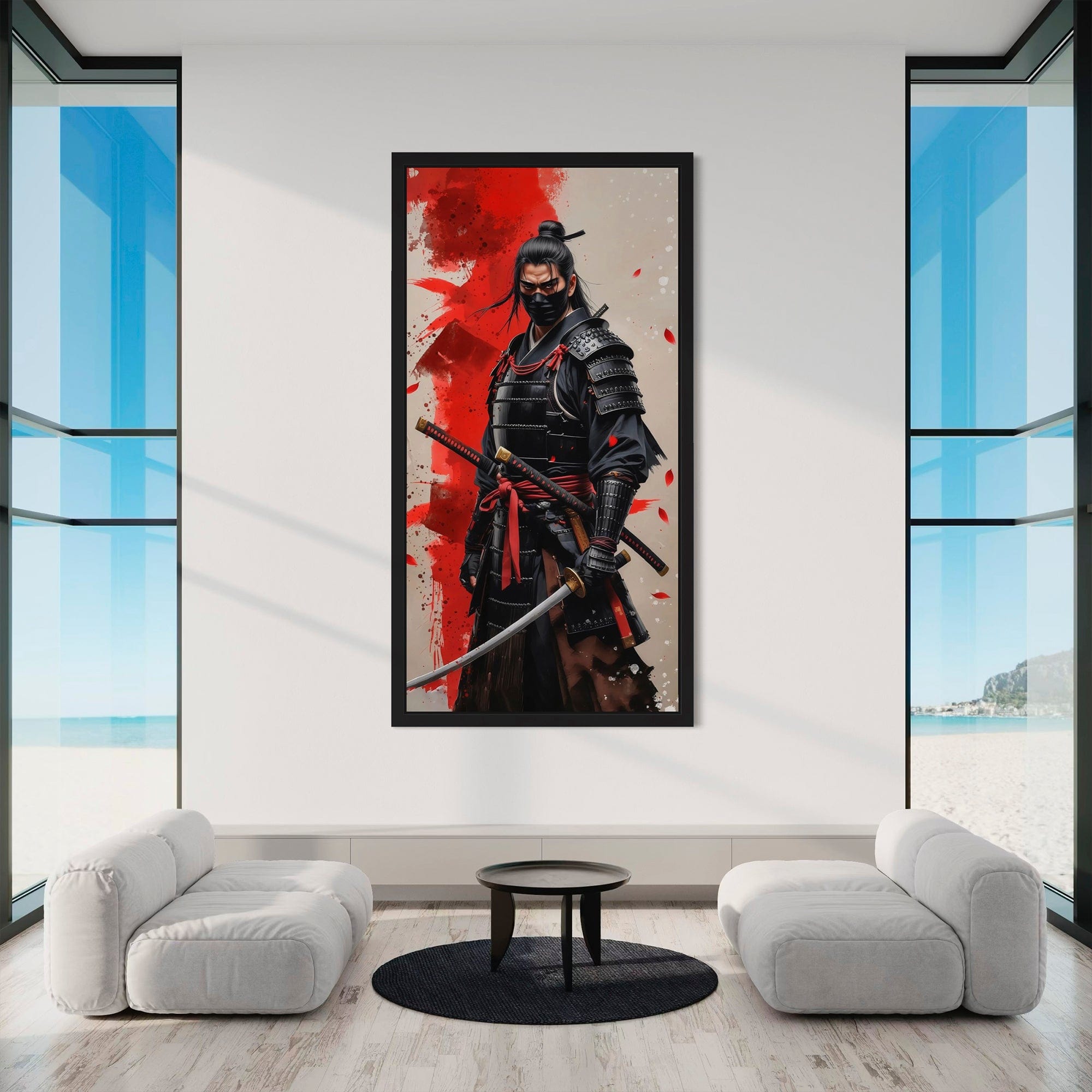Honor & Blood – Japanese Samurai Canvas Wall Art