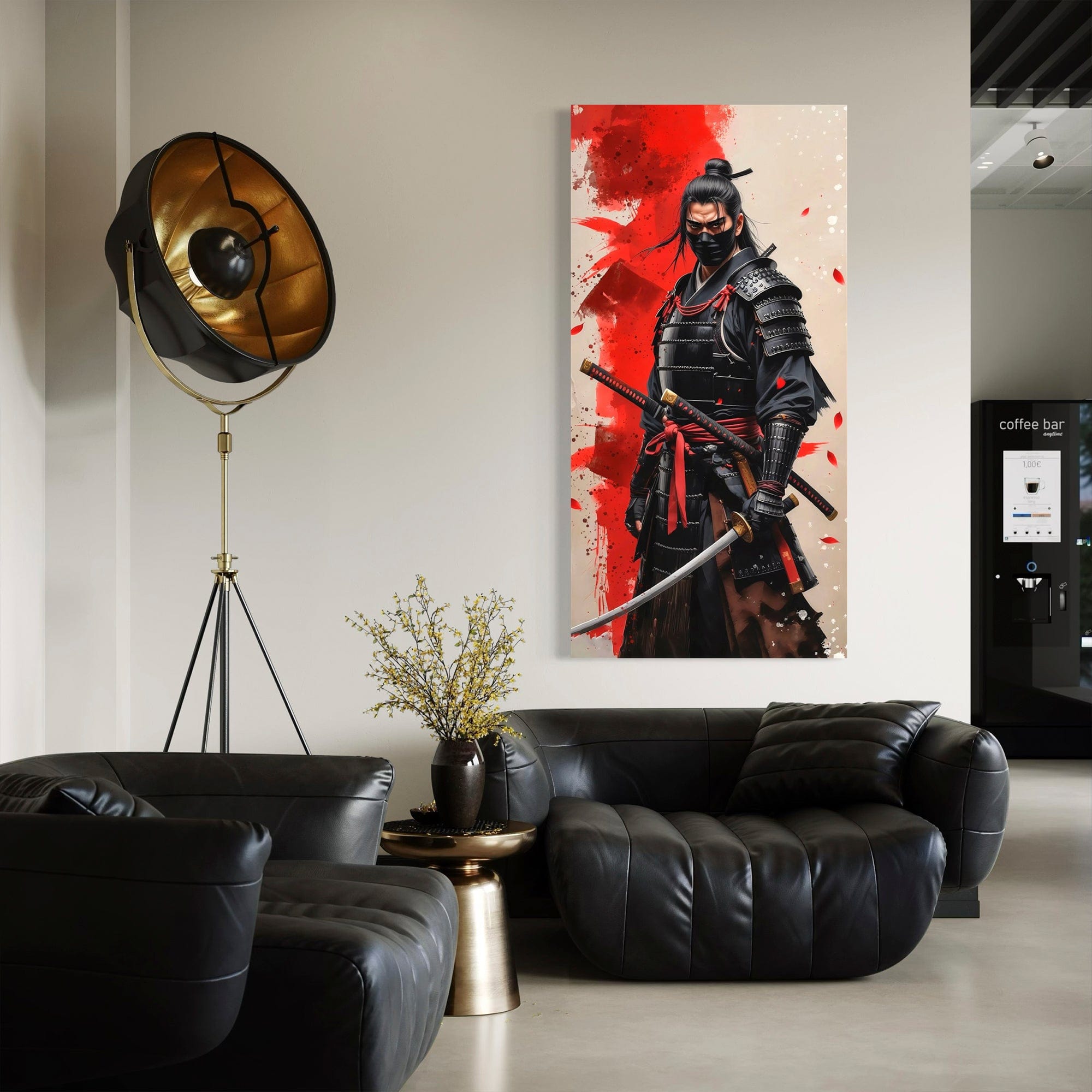 Honor & Blood – Japanese Samurai Canvas Wall Art