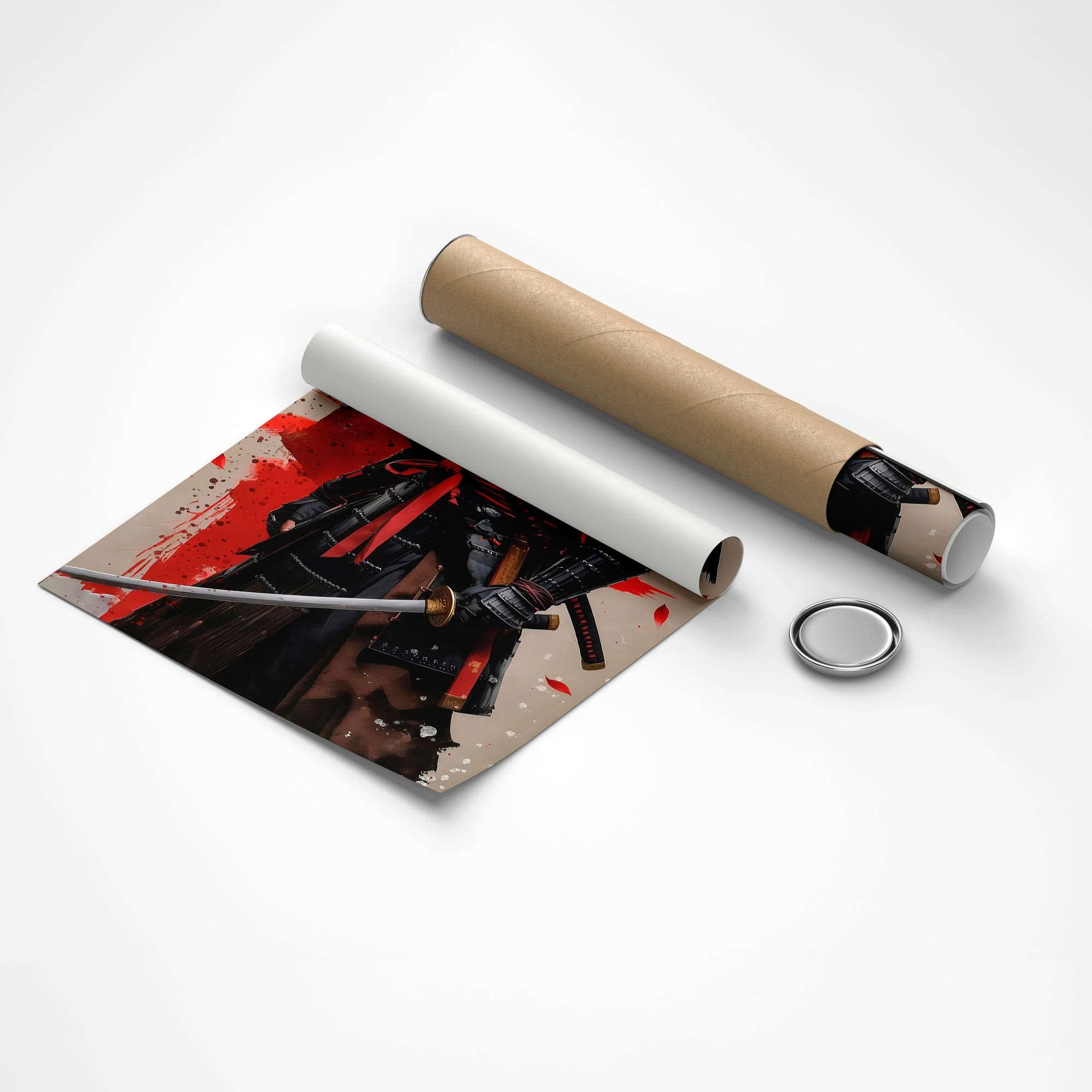 Honor & Blood – Japanese Samurai Canvas Wall Art