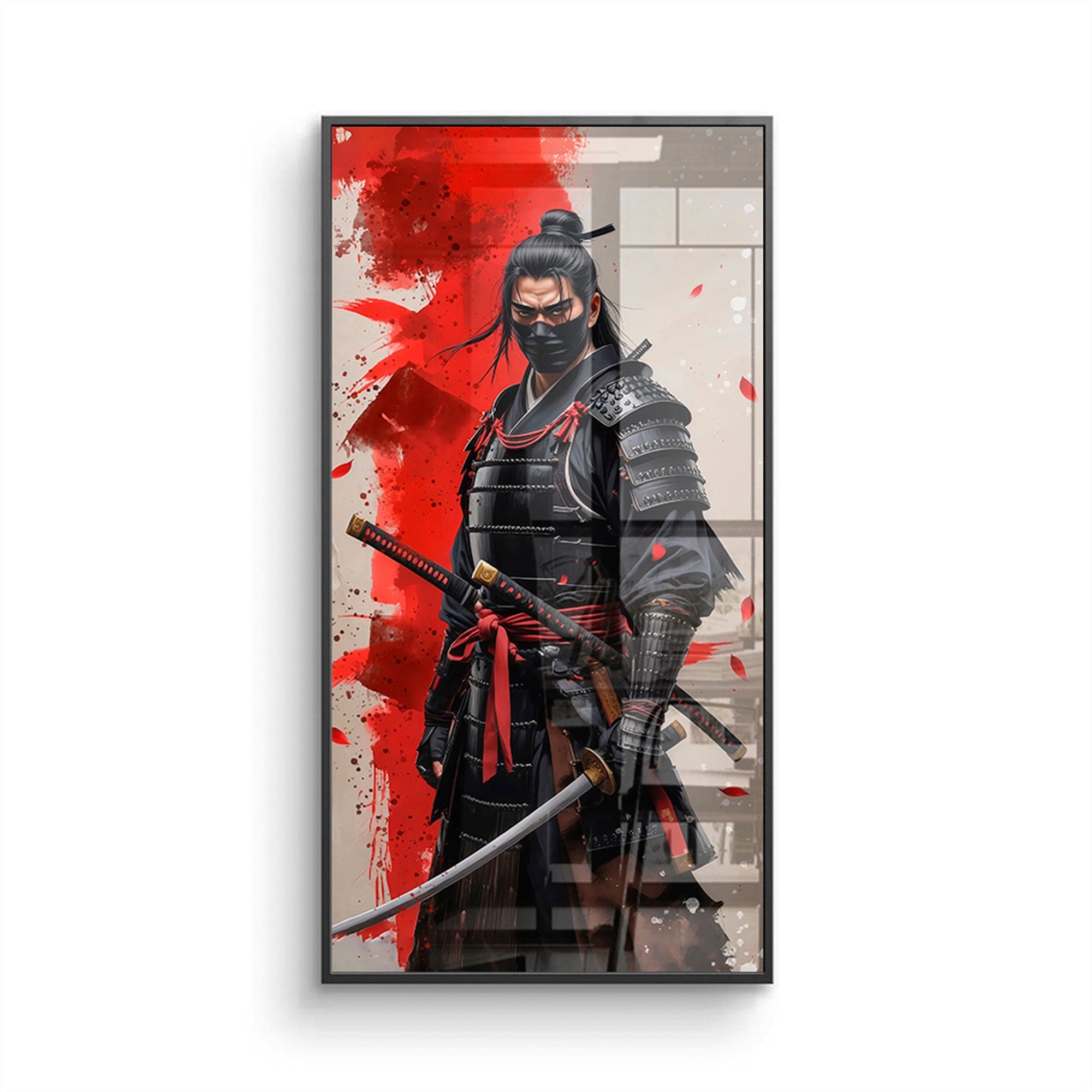 Honor & Blood – Japanese Samurai Canvas Wall Art
