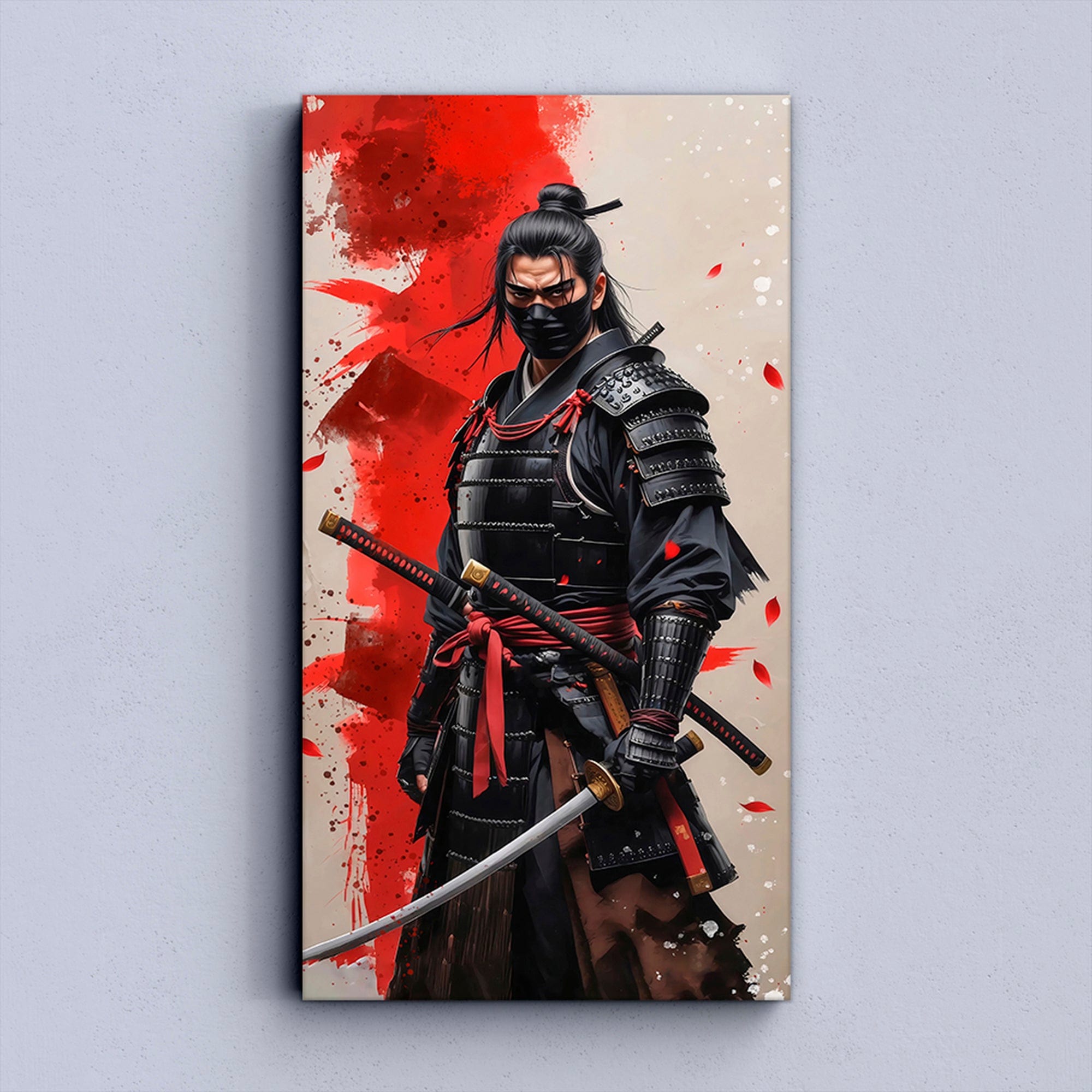 Honor & Blood – Japanese Samurai Canvas Wall Art