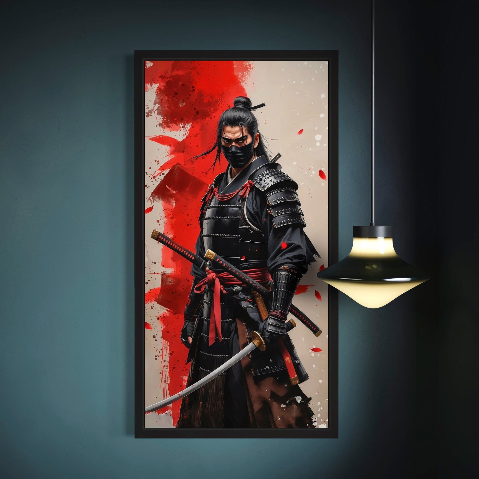 Honor & Blood – Japanese Samurai Canvas Wall Art