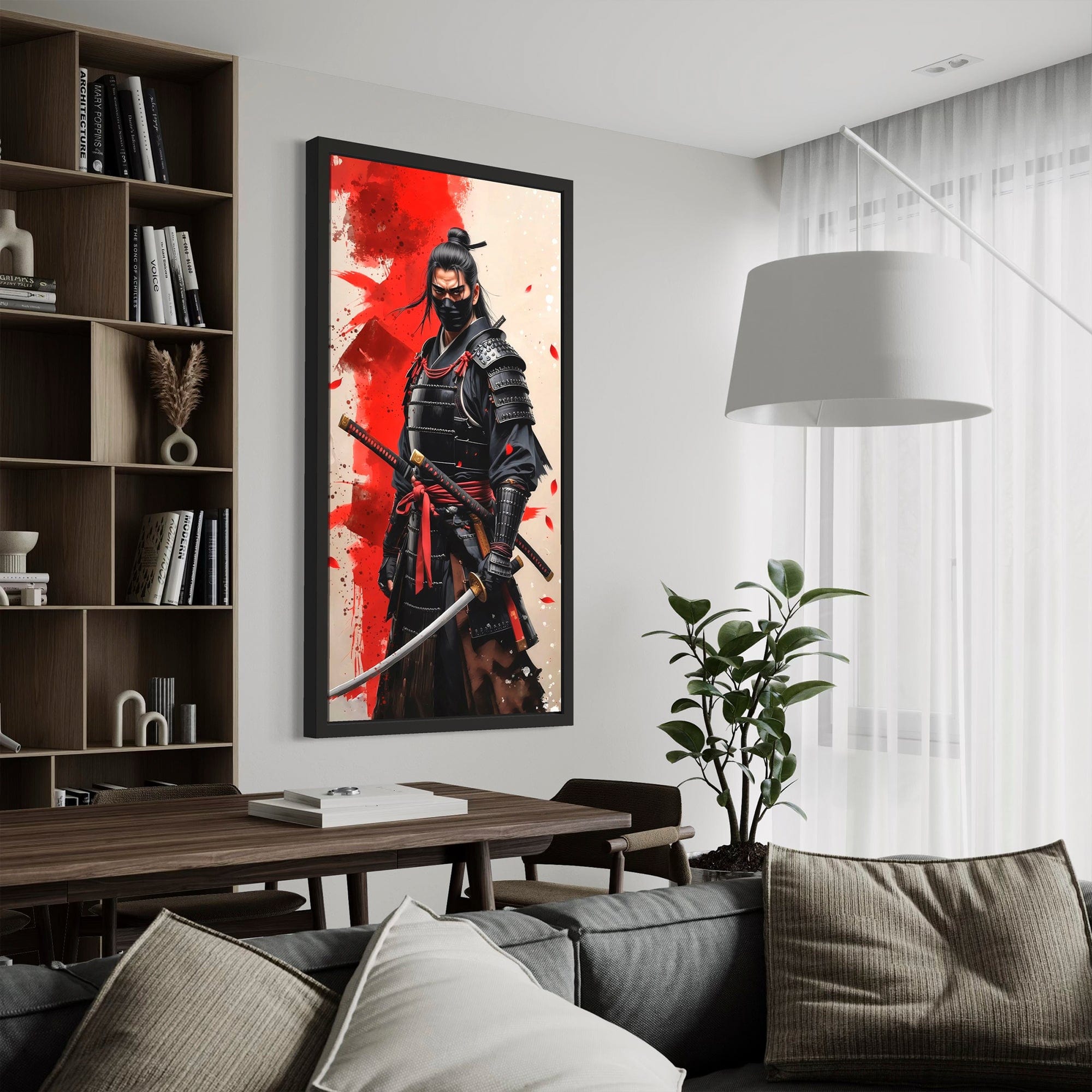Honor & Blood – Japanese Samurai Canvas Wall Art