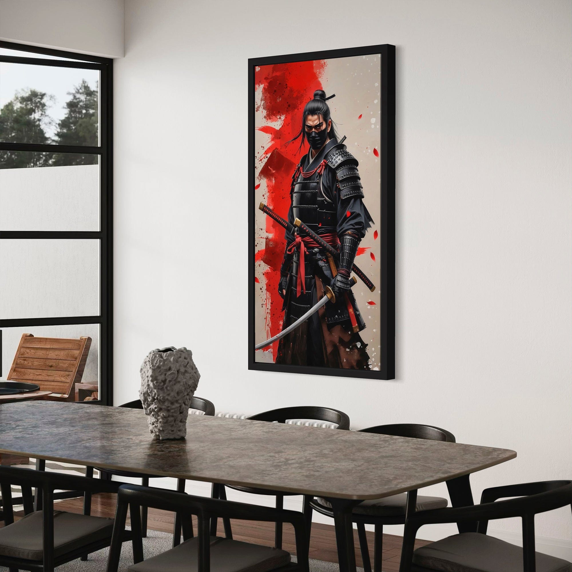 Honor & Blood – Japanese Samurai Canvas Wall Art