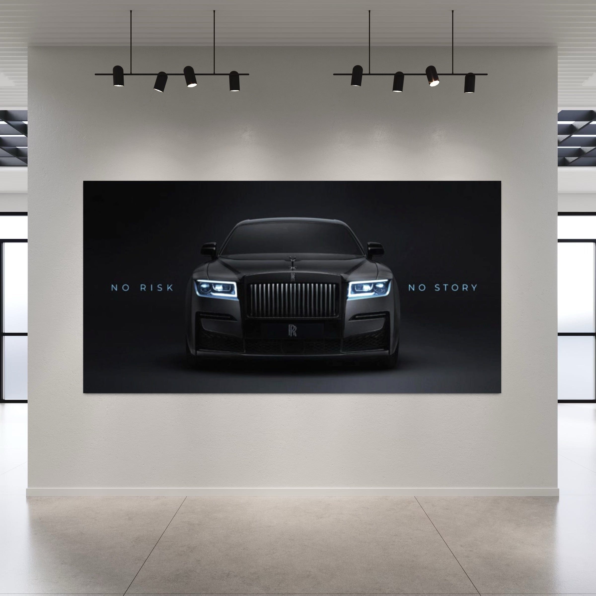 Rolls Royce: No Risk - No Story Canvas