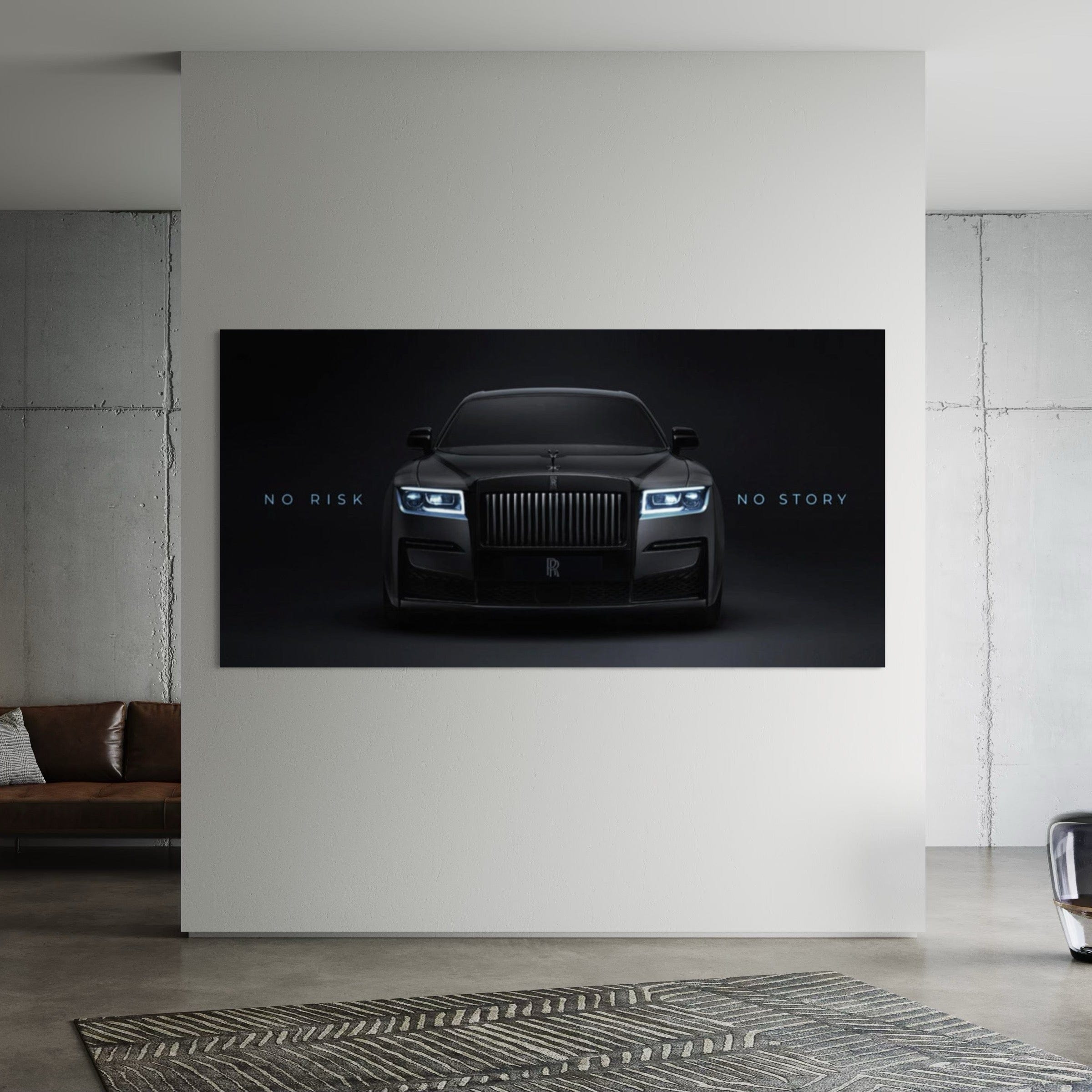 Rolls Royce: No Risk - No Story Canvas
