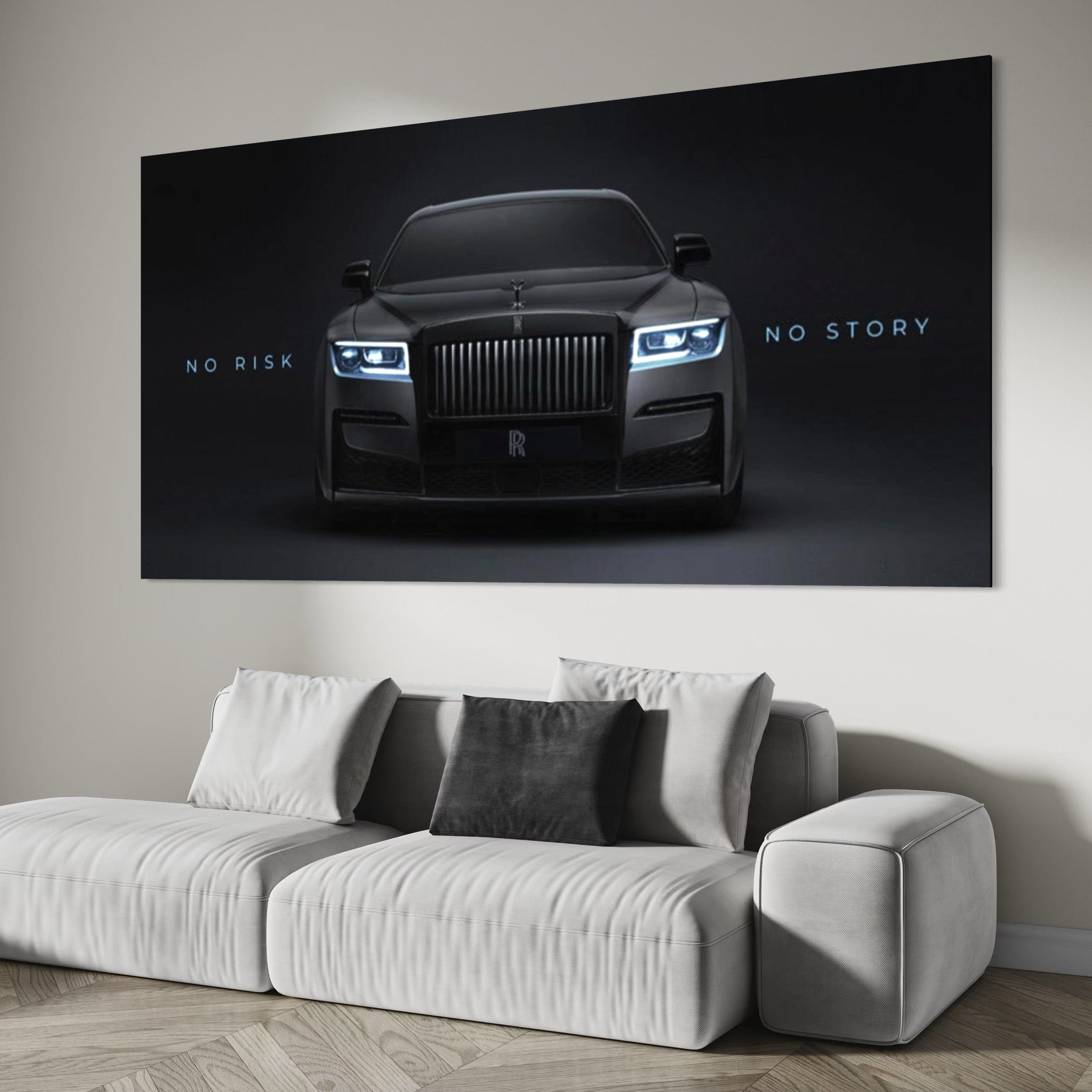 Rolls Royce: No Risk - No Story Canvas