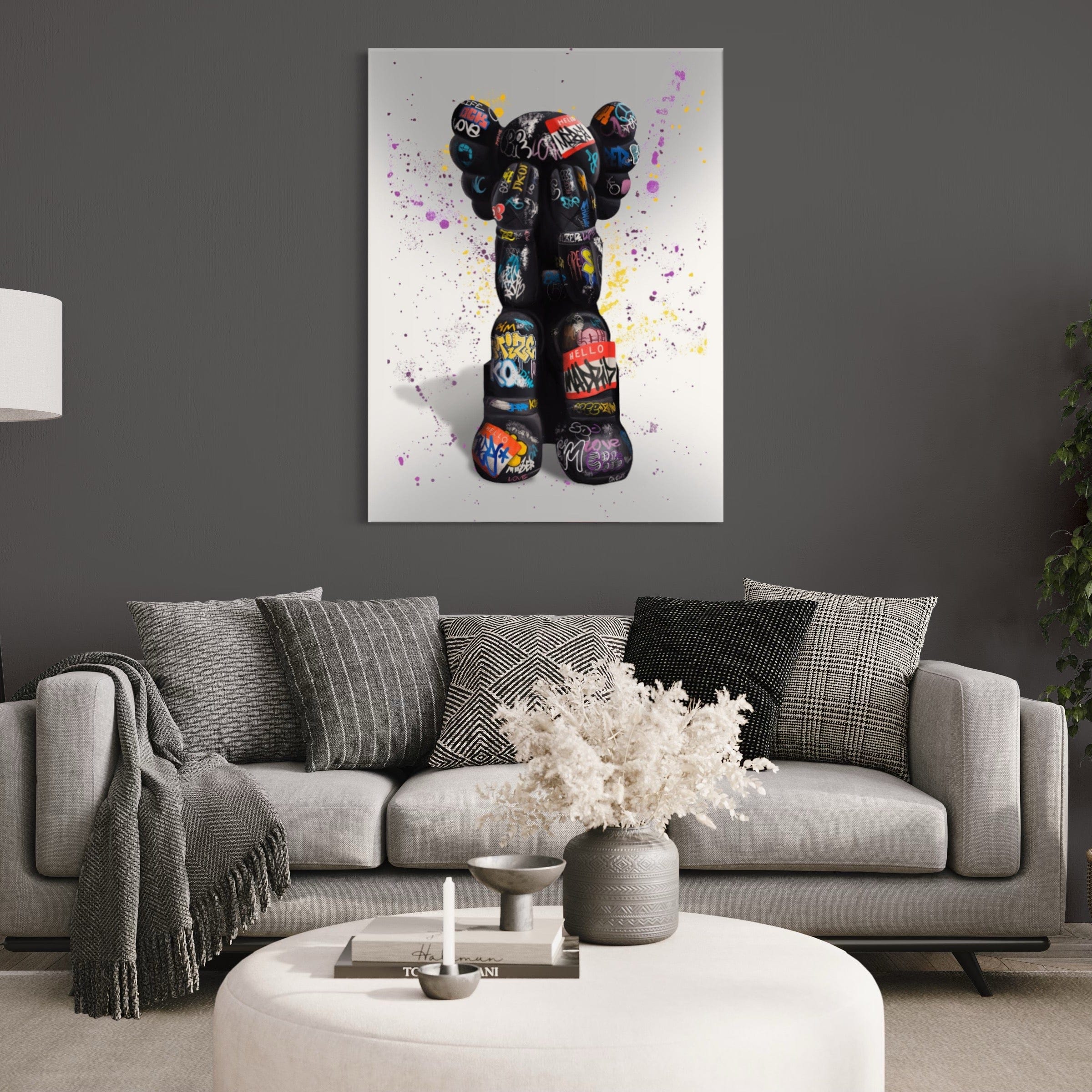 Kaws 1 Canvas