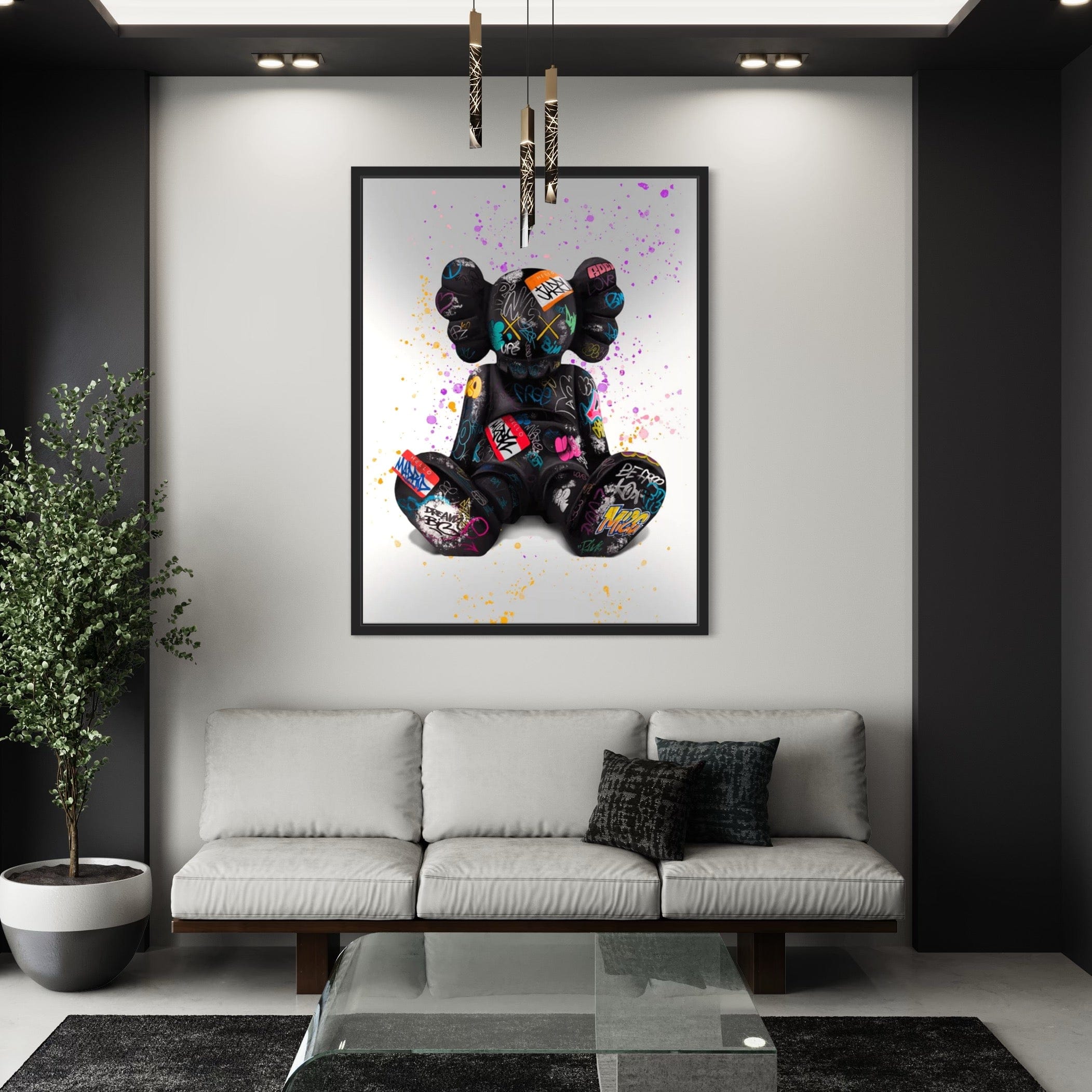 Kaws 2 Canvas