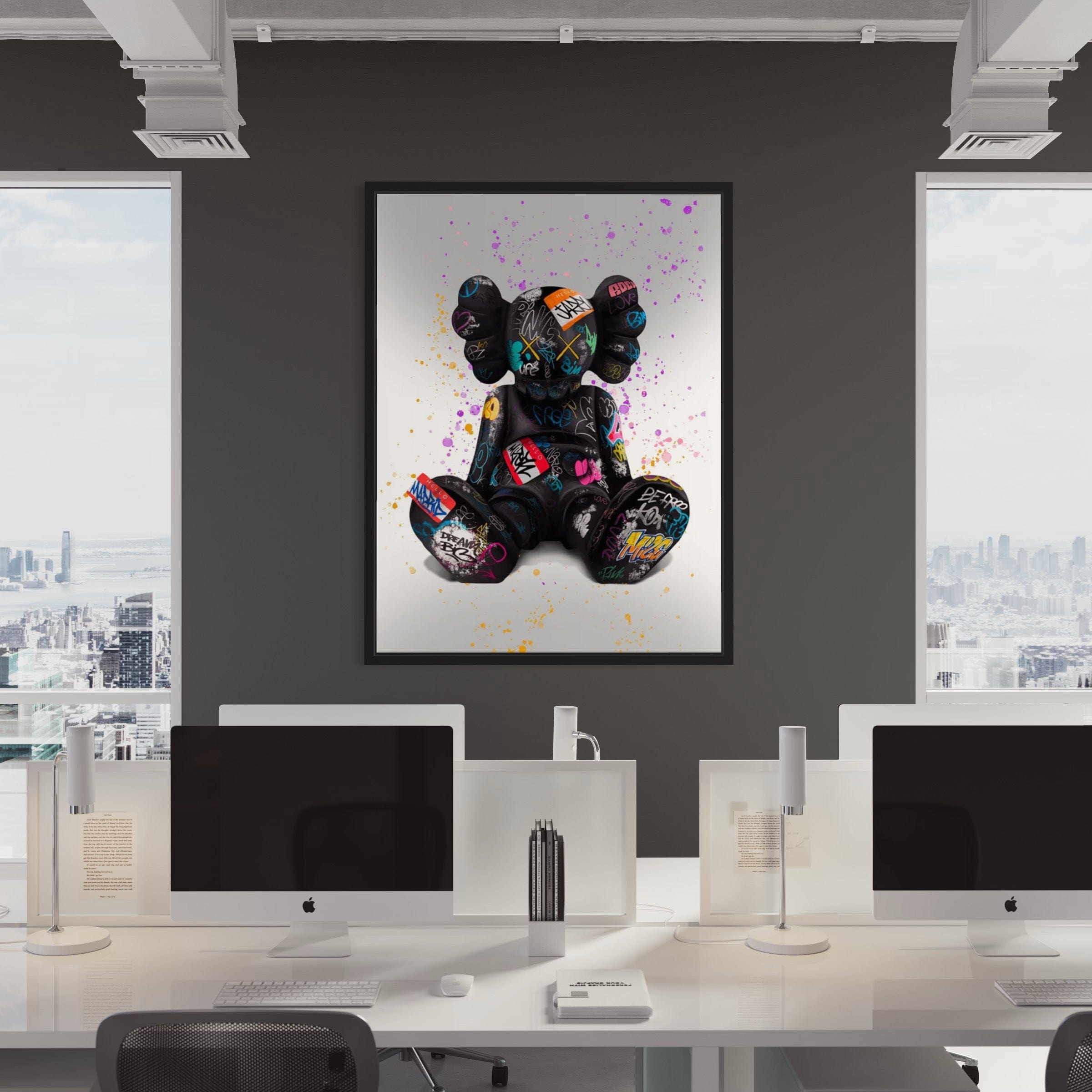 Kaws 2 Canvas