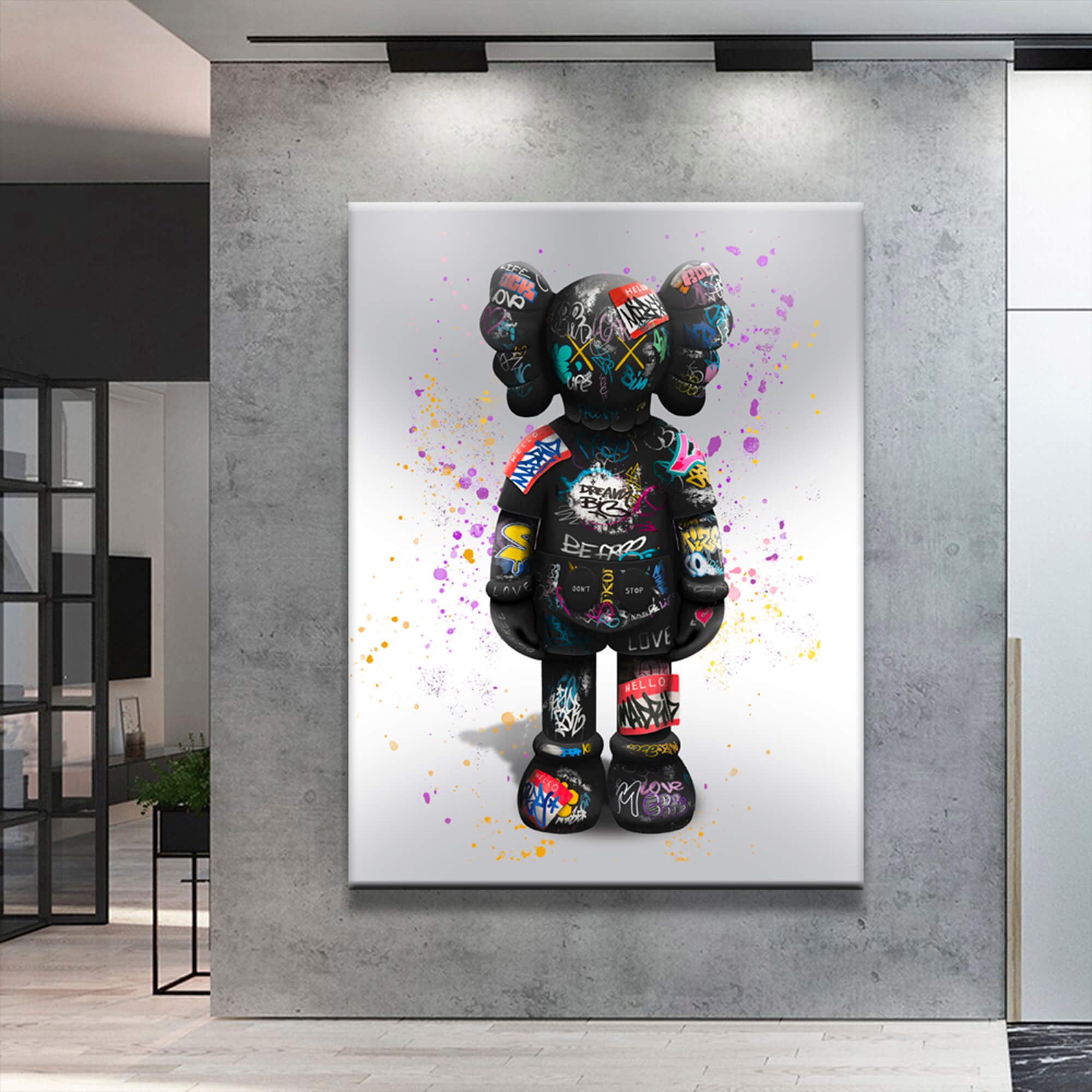 Toile Kaws 6