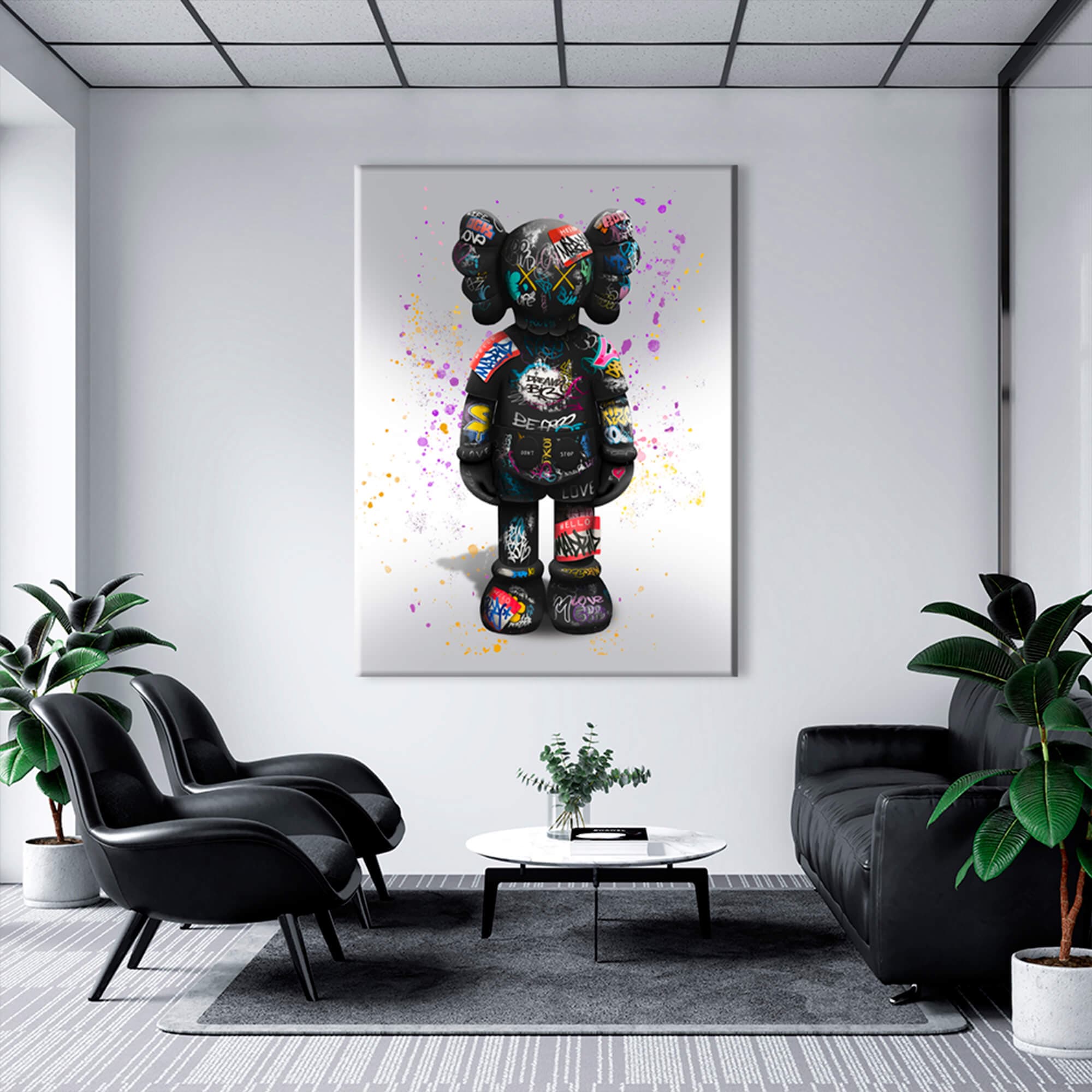 Kaws 6 Leinwand