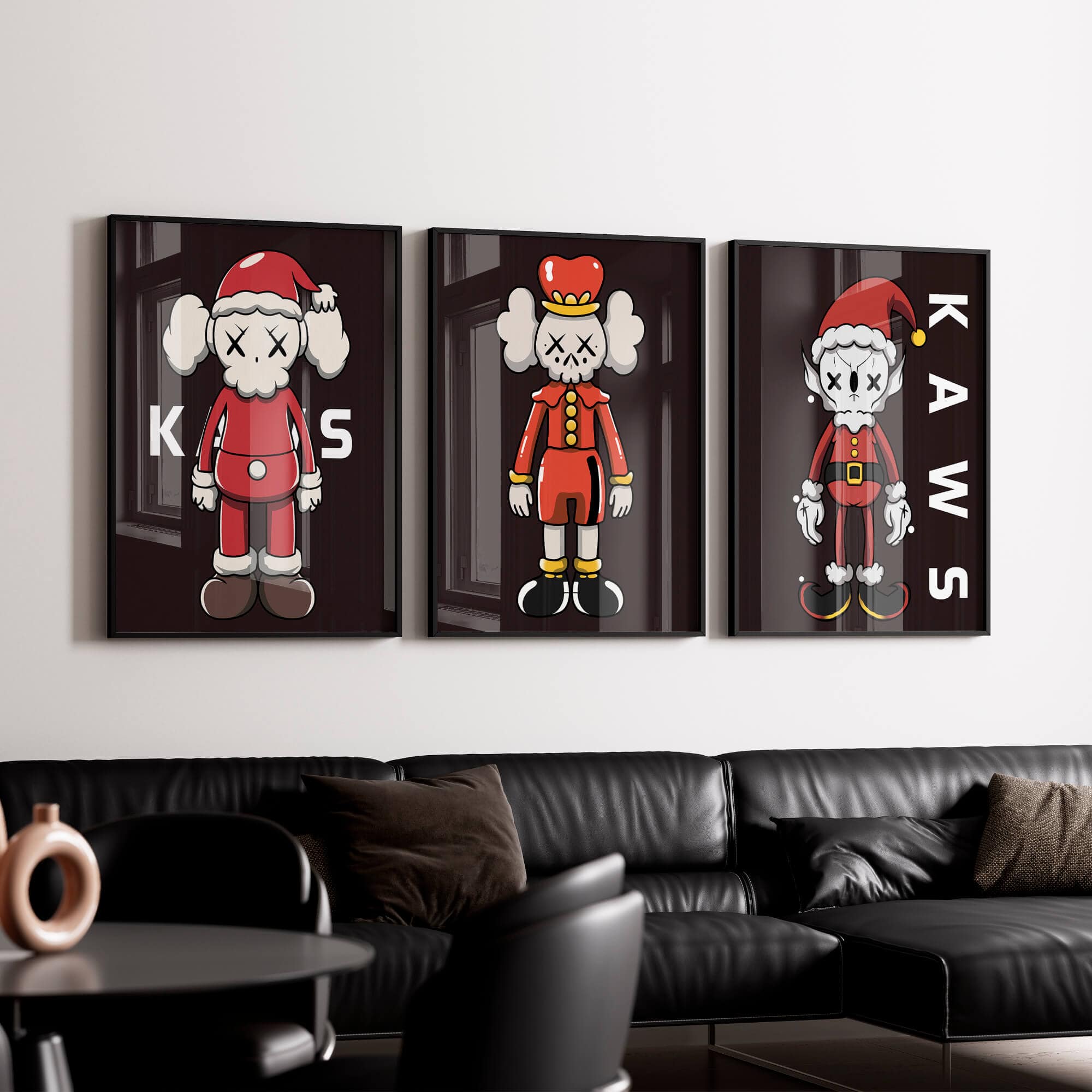 KAWS Christmas Canvas