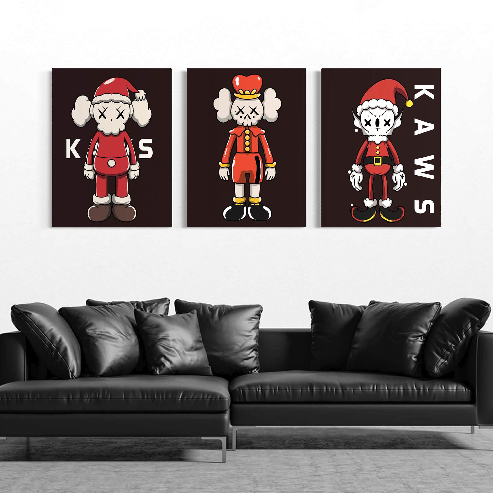 KAWS Christmas Canvas