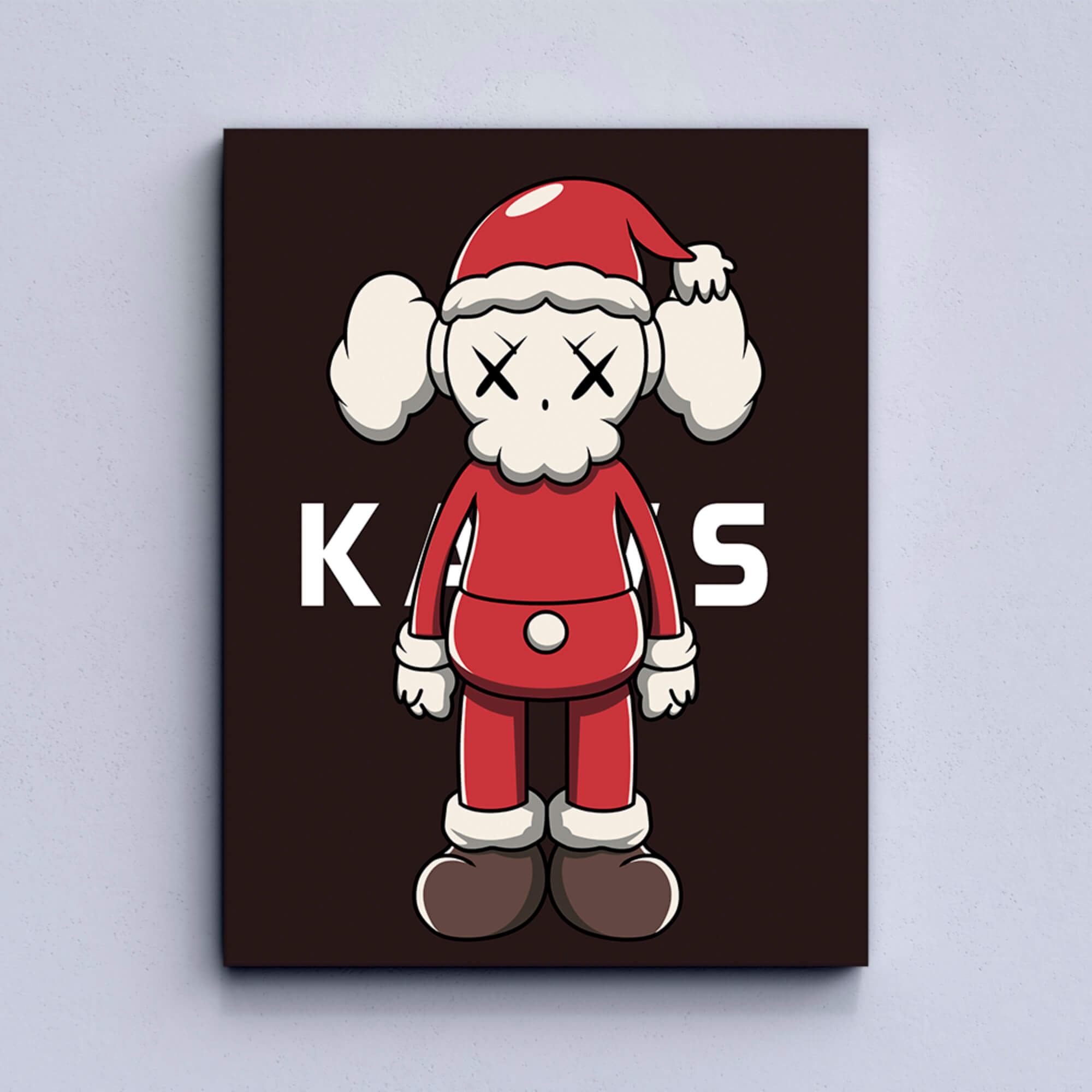 KAWS Christmas Canvas