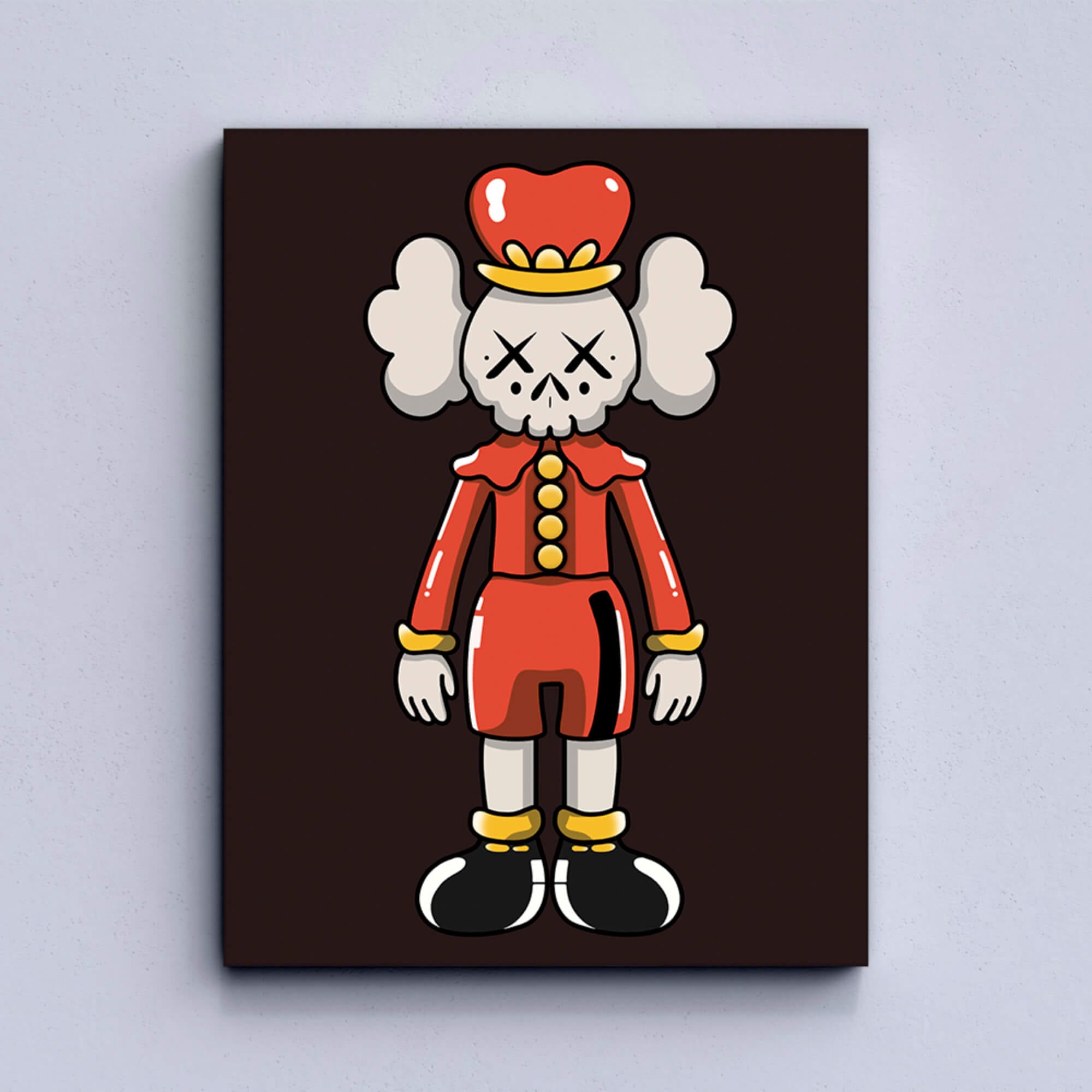 KAWS Christmas Canvas