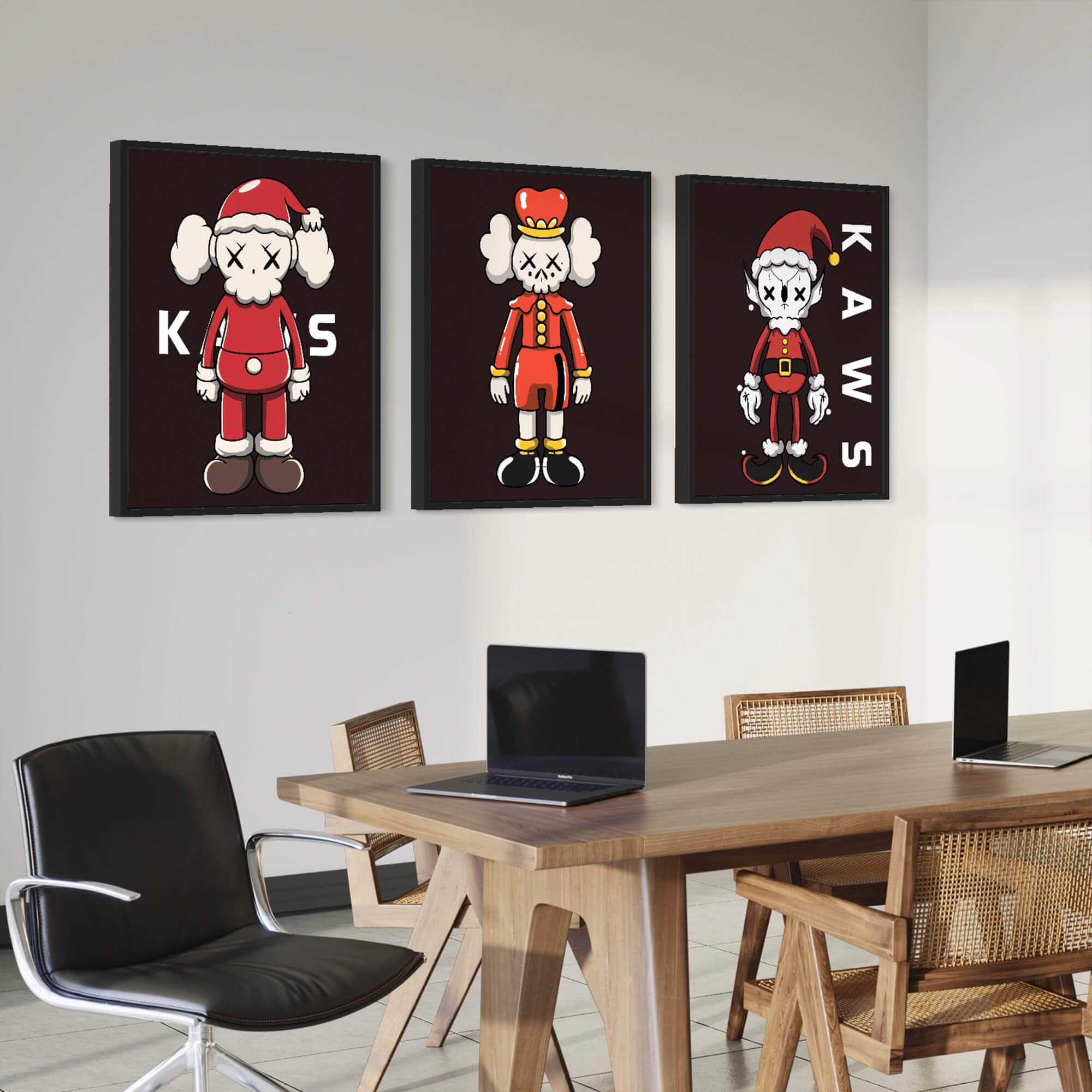 KAWS Christmas Canvas