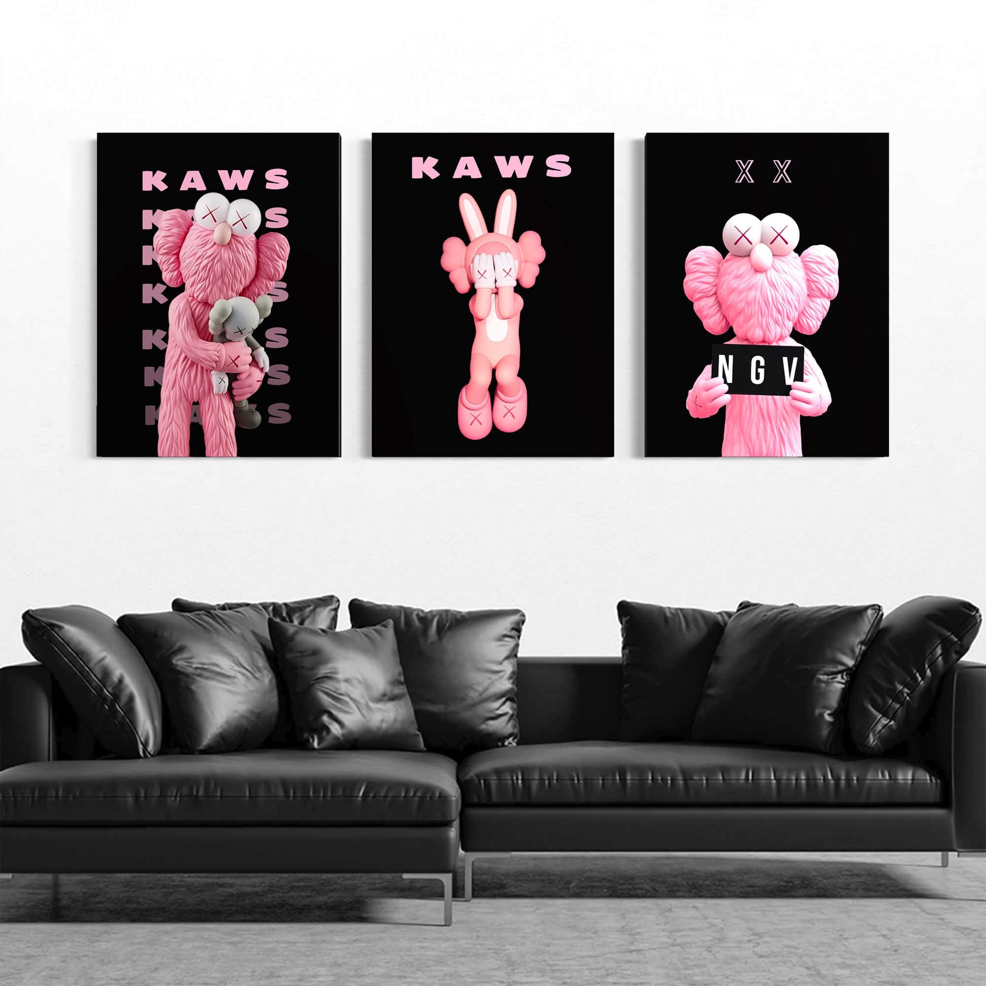 Kaws Holiday Canvas Print