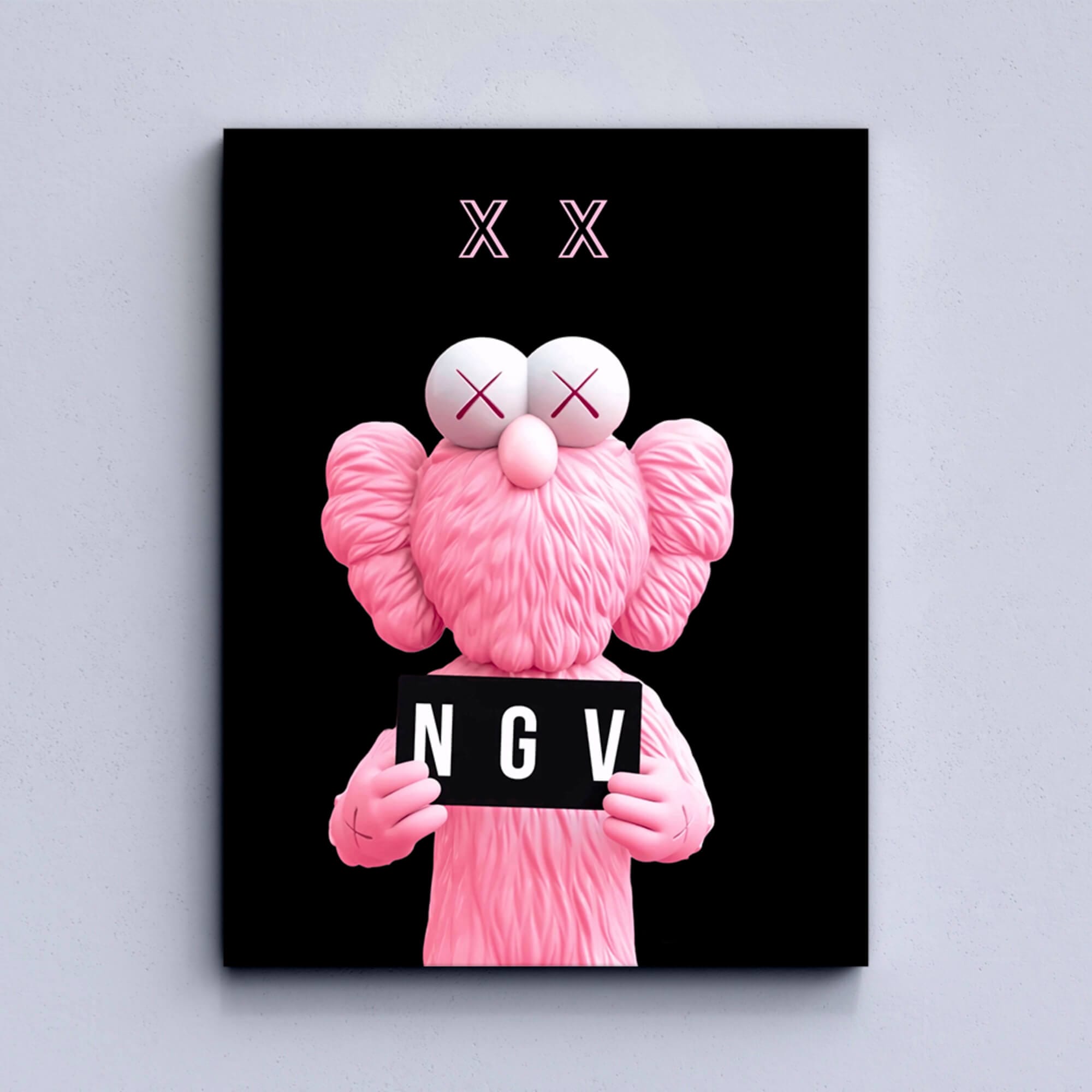 Kaws Holiday Canvas Print