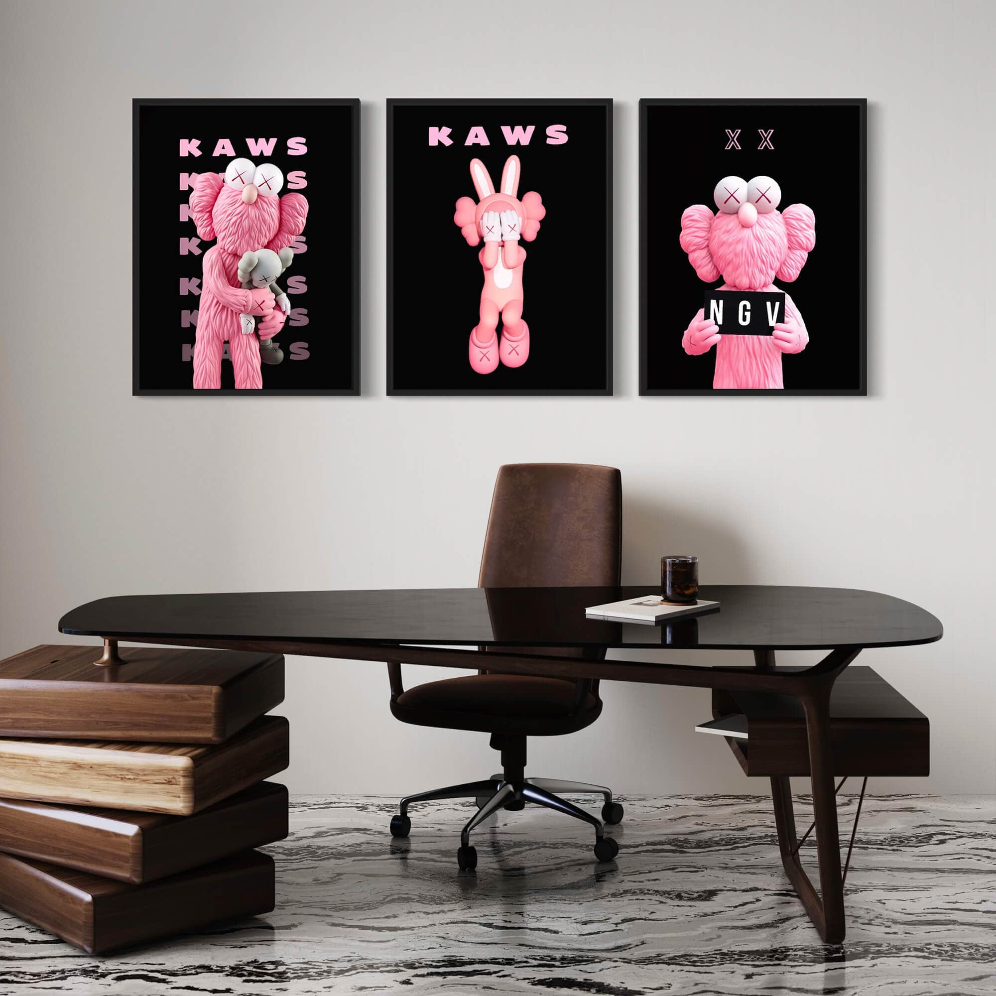 Kaws Holiday Canvas Print