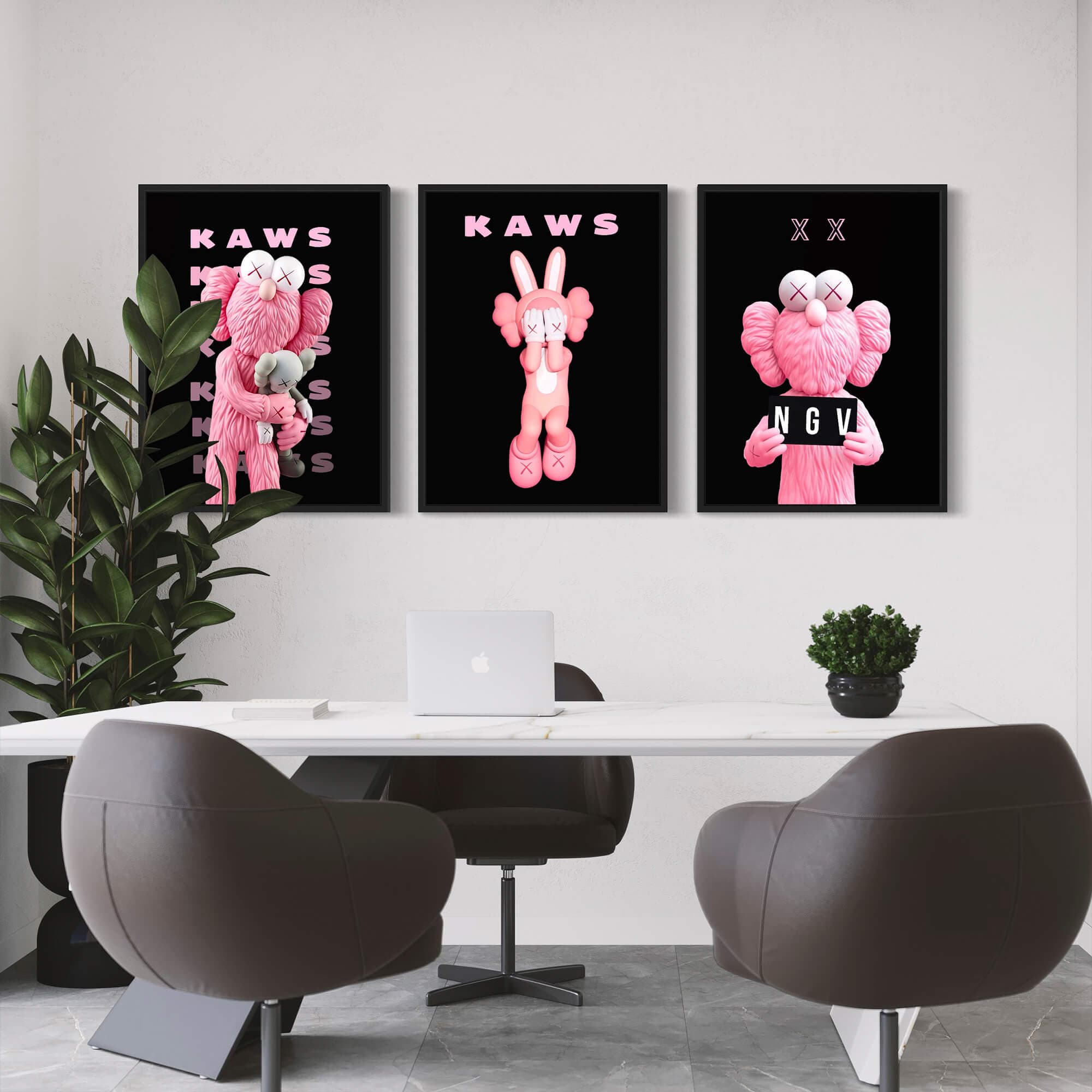 Kaws Holiday Canvas Print